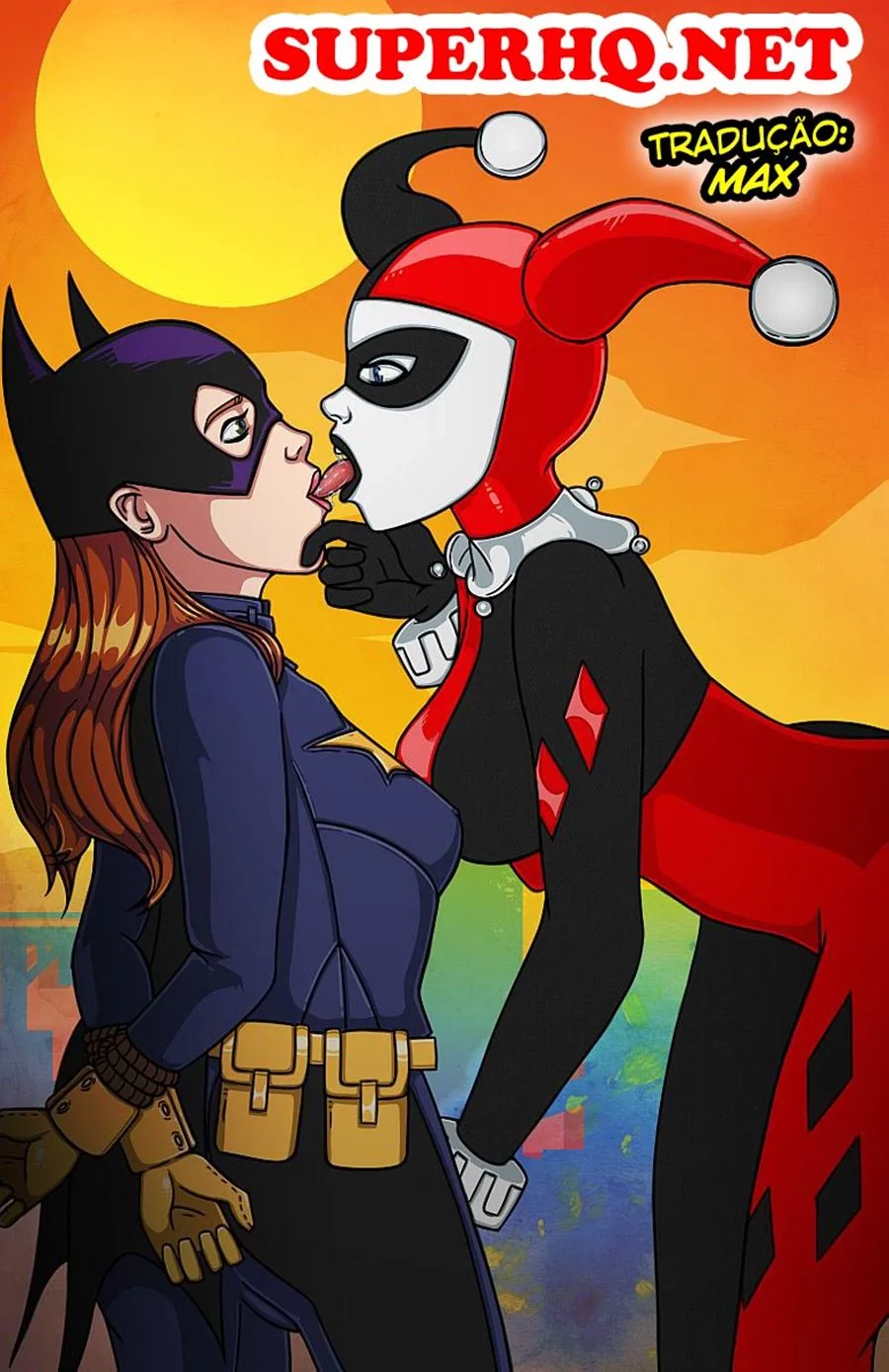 Batman e Harley: A Bandida Piranha em Hentai HQ Brasileiro