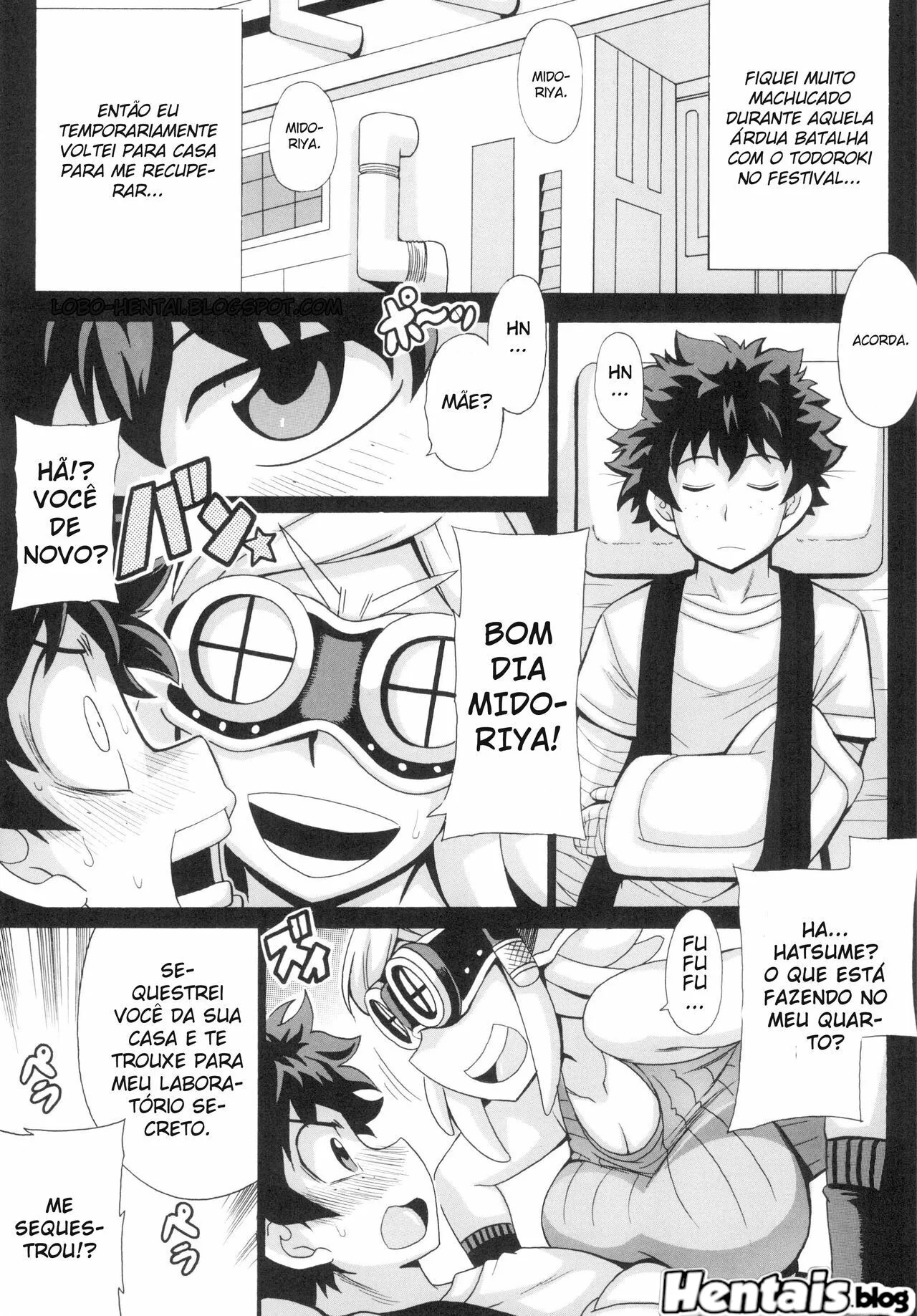 Bebê Super Fofo: Piranha Gostosa Dando a Buceta Pro Super-Herói de Rola Grande em HQ Brasileira de Hentai