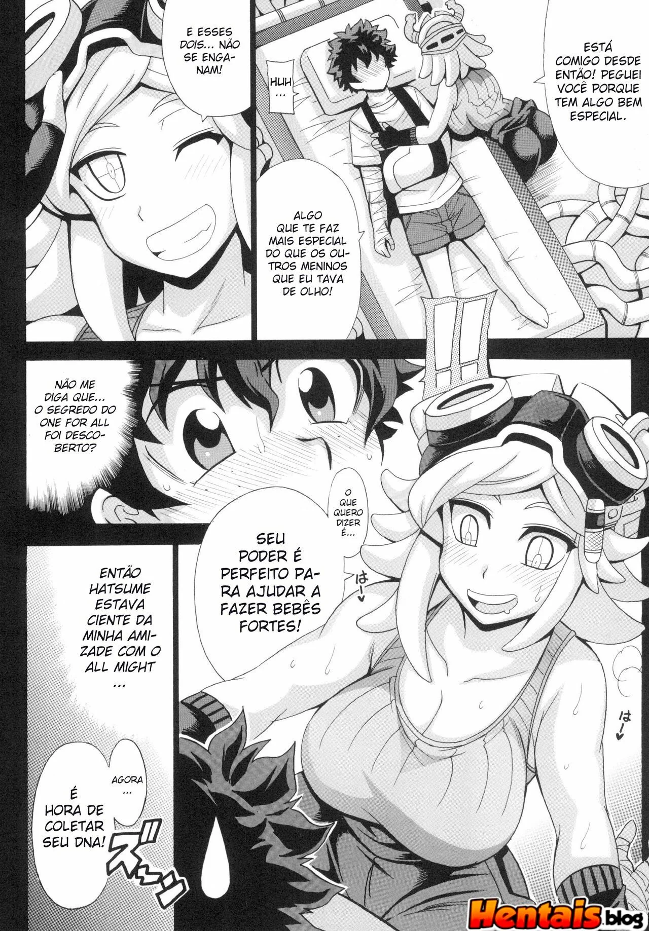 Bebê Super Fofo: Piranha Gostosa Dando a Buceta Pro Super-Herói de Rola Grande em HQ Brasileira de Hentai