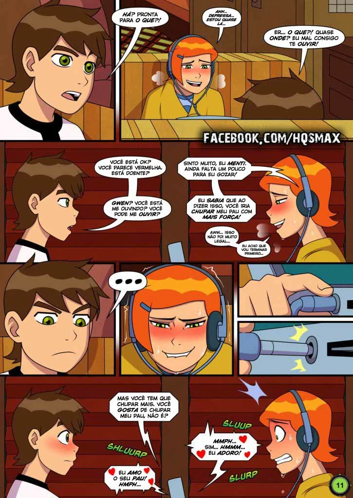 Ben 10 Hentai: Incesto Quente com a Piranha da Irmã em Dia de Verão - HQ Porno Brasileiro