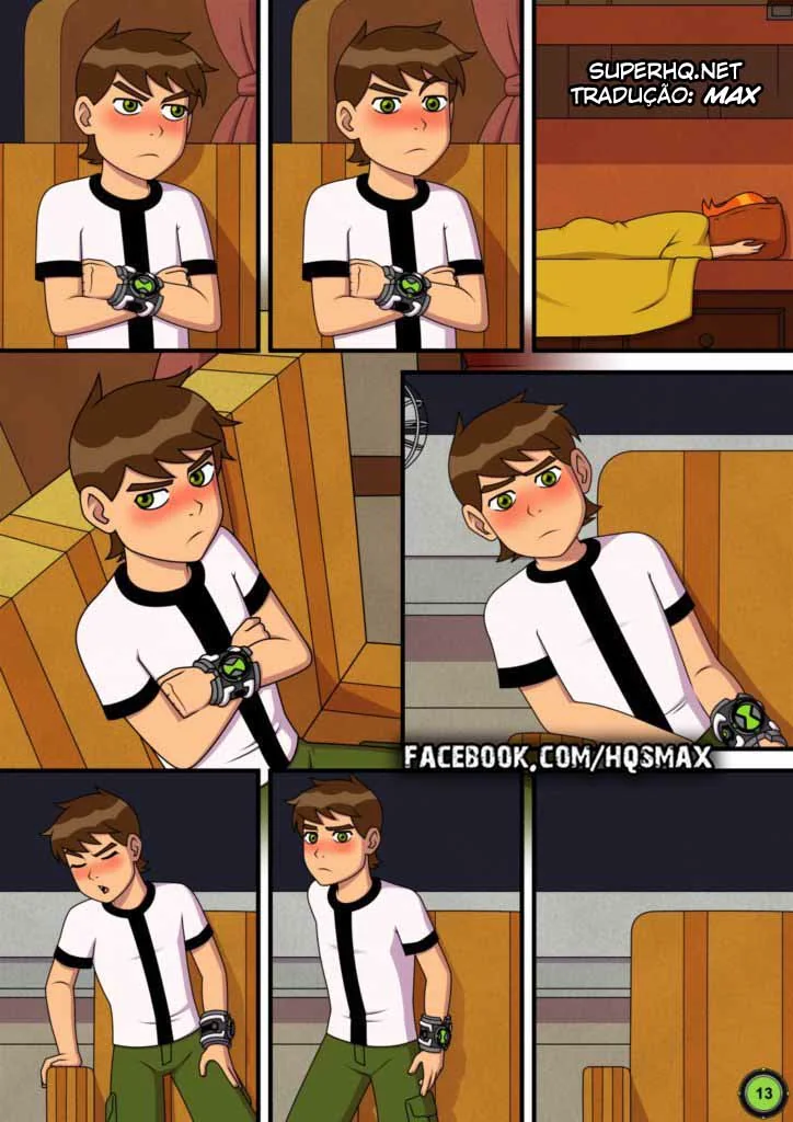 Ben 10 Hentai: Incesto Quente com a Piranha da Irmã em Dia de Verão - HQ Porno Brasileiro