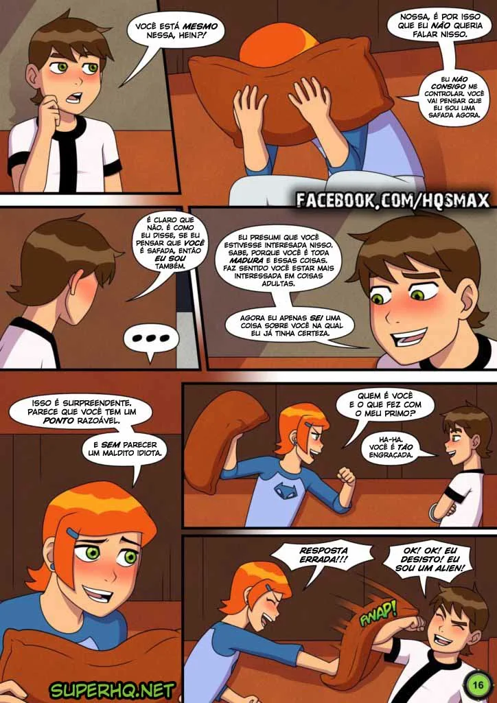 Ben 10 Hentai: Incesto Quente com a Piranha da Irmã em Dia de Verão - HQ Porno Brasileiro