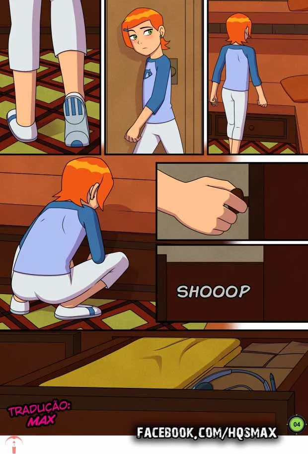 Ben 10 Hentai: Incesto Quente com a Piranha da Irmã em Dia de Verão - HQ Porno Brasileiro