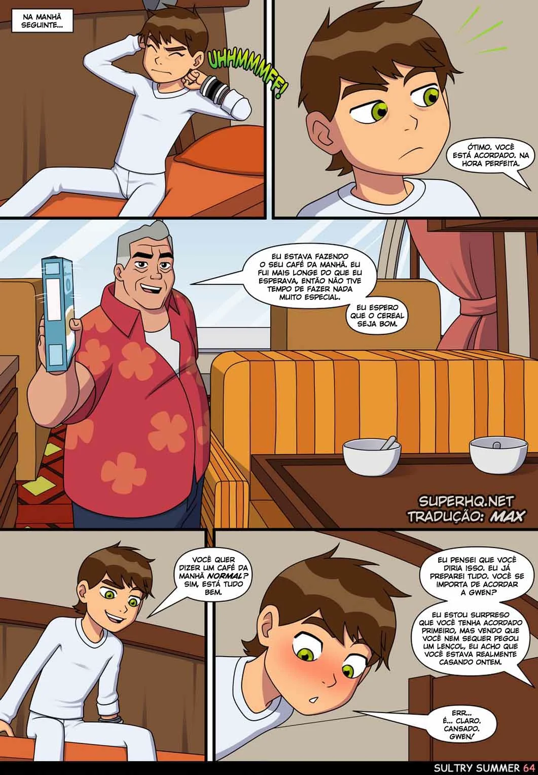 Ben 10 Hentai: Incesto Quente com a Piranha da Irmã em Dia de Verão - HQ Porno Brasileiro