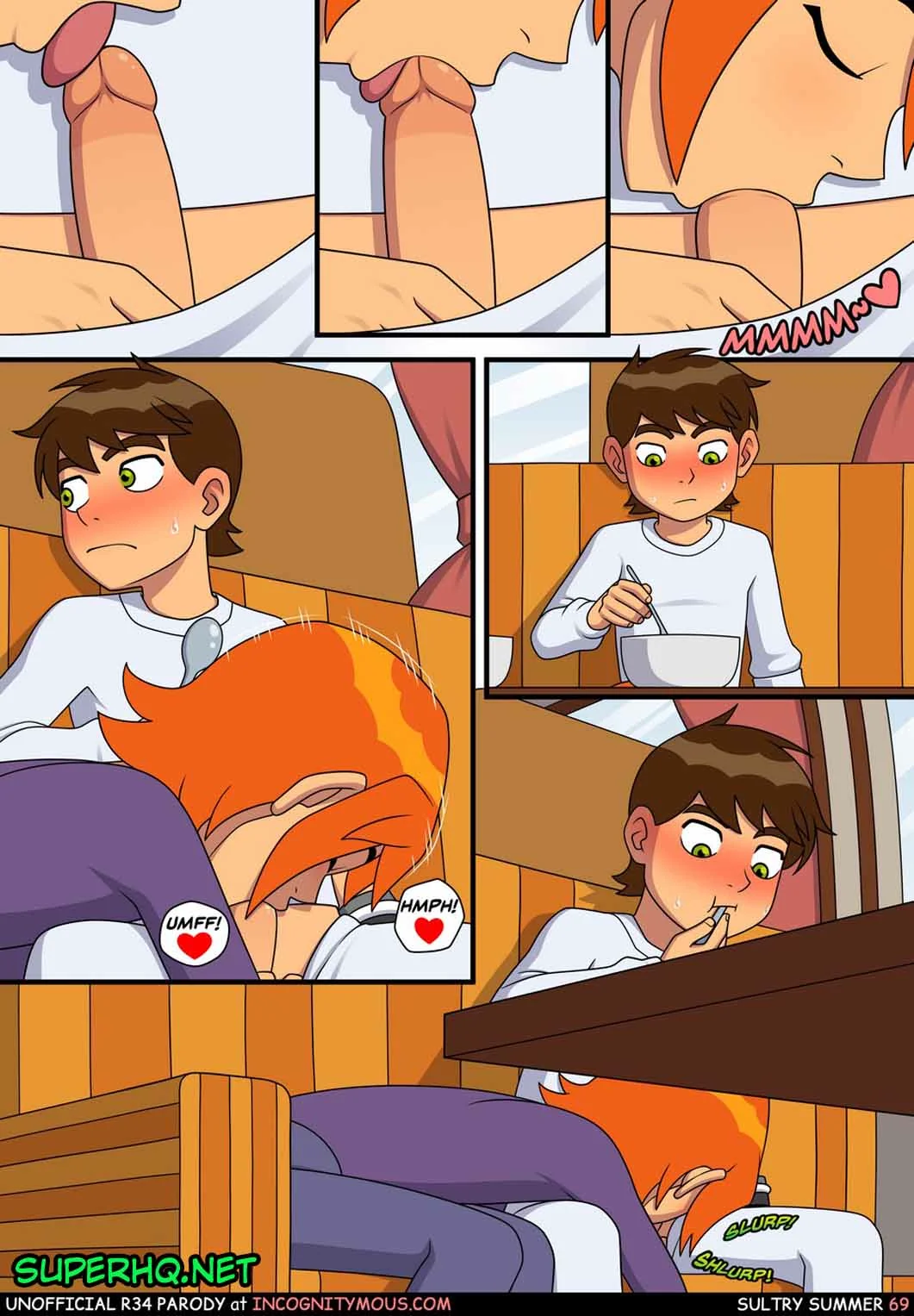 Ben 10 Hentai: Incesto Quente com a Piranha da Irmã em Dia de Verão - HQ Porno Brasileiro