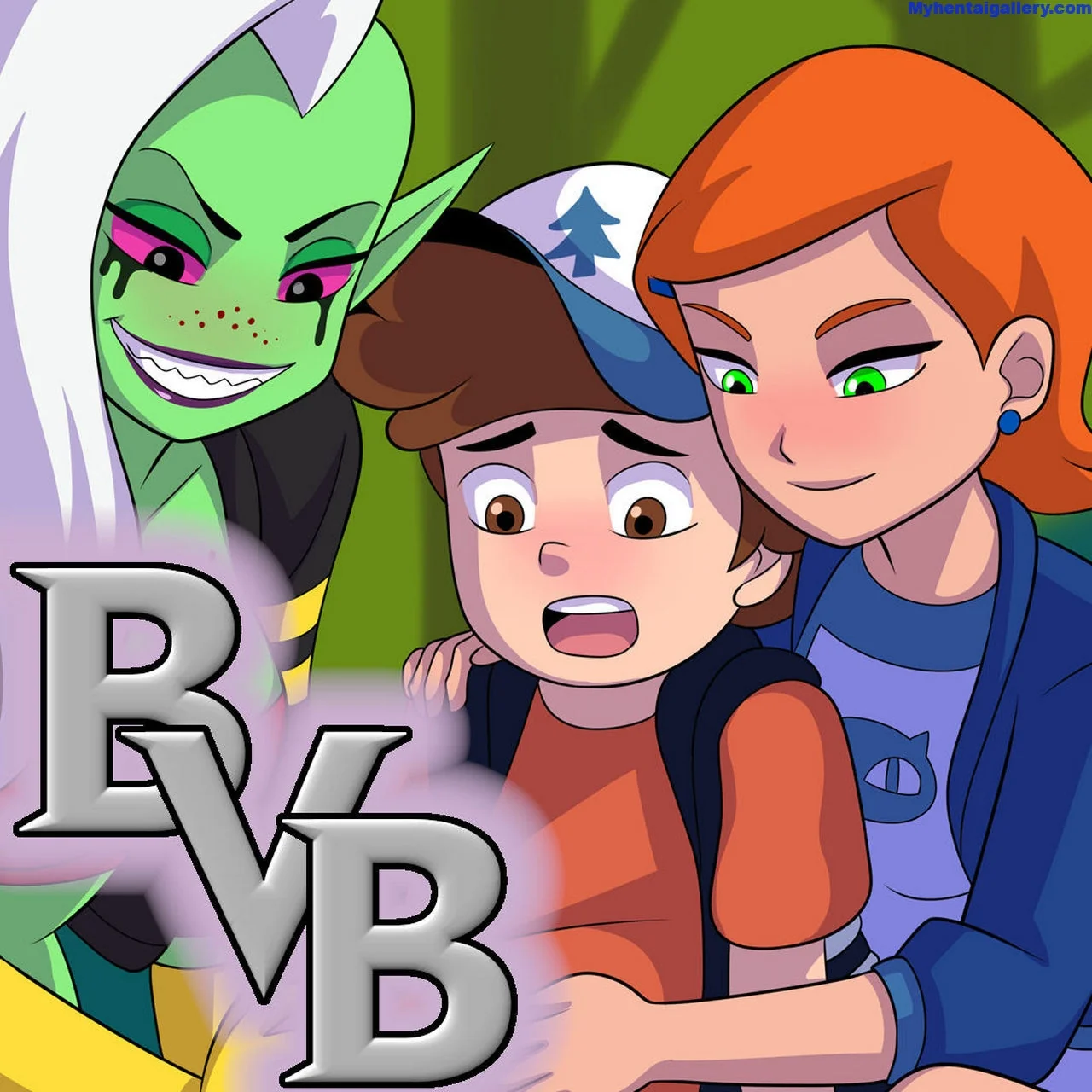 Ben 10 Hentai: Orgia com Piranhas da Buceta Molhada em HQ Brasileiro