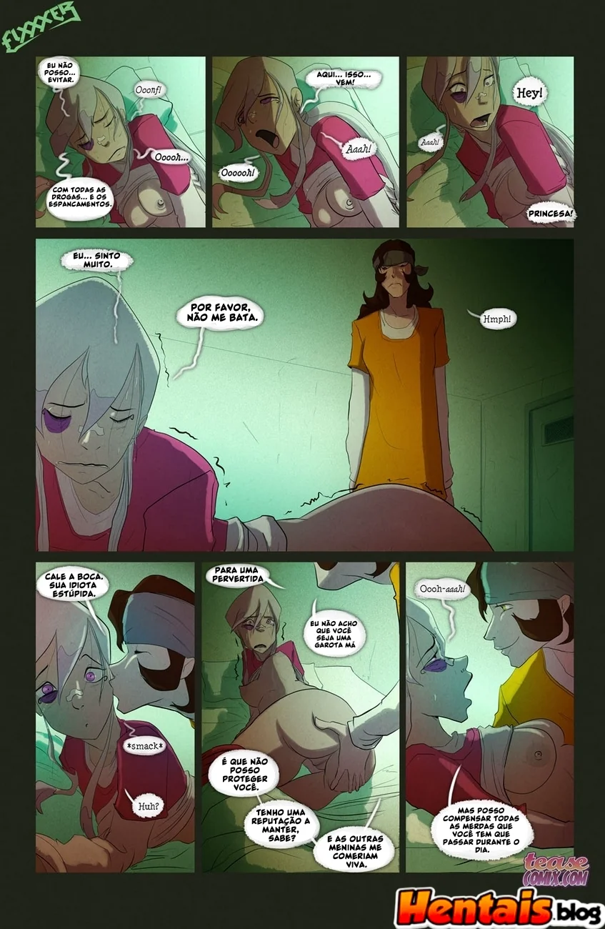 Ben 10 Hentai: Suruba da Bruxa Sem Nome em HQ Brasileiro