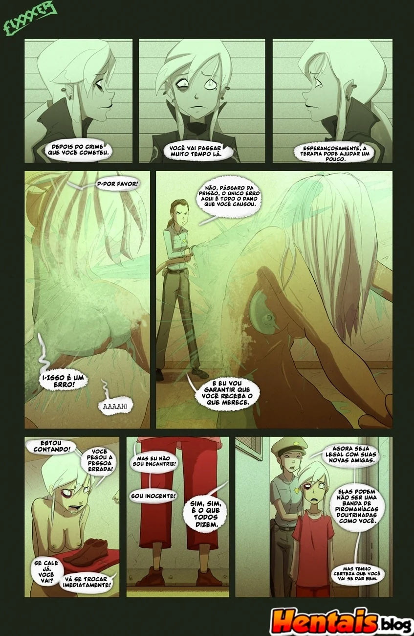 Ben 10 Hentai: Suruba da Bruxa Sem Nome em HQ Brasileiro