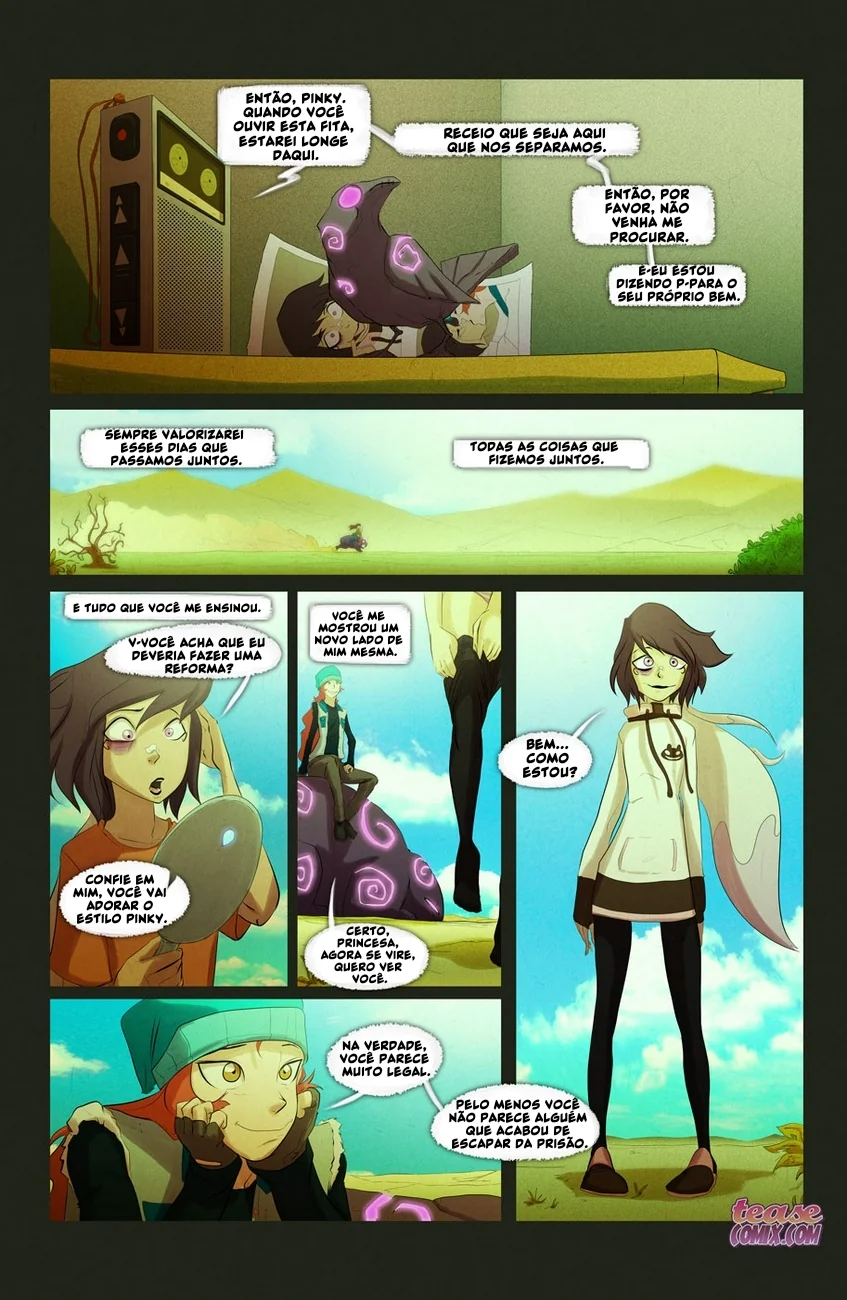 Ben 10 Hentai: Suruba da Bruxa Sem Nome em HQ Brasileiro