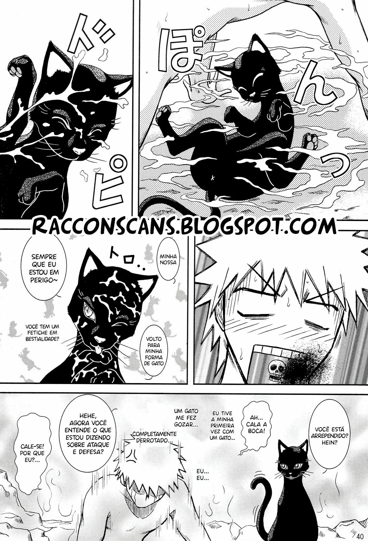 Bleach Hentai HQ: Loira Piranha - Mortes no Spa da Putaria - Manga Hentai Bleach Brasileiro
