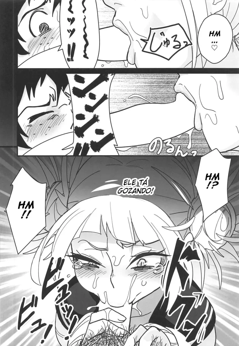 Boku no Hero - Midoriya vs Himiko Toga: A Piranha Sedenta por Rola" em hentai HQ