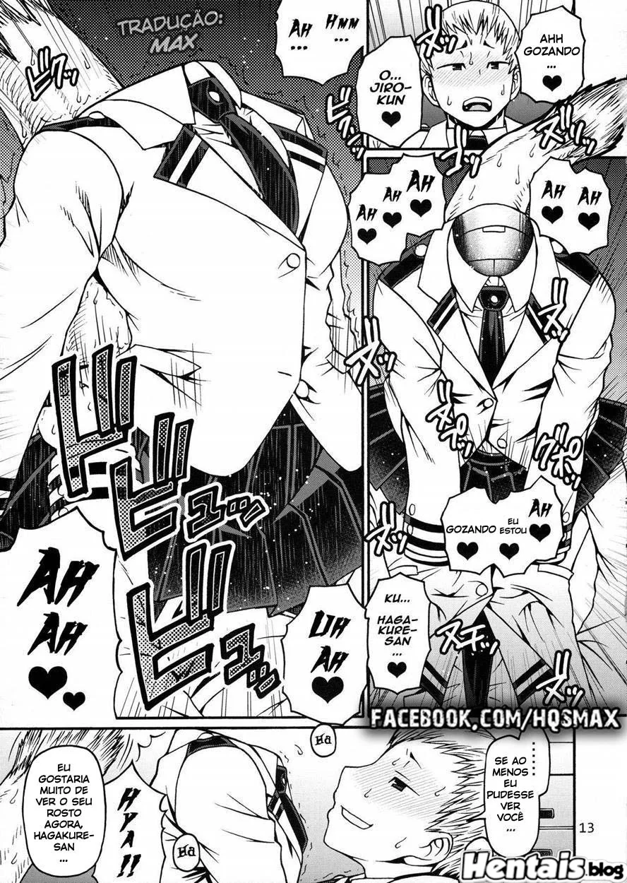 Boku no Hero Porno: Meninas Poppin - O Segredo do Sexo na Escola UA em Hentai HQ