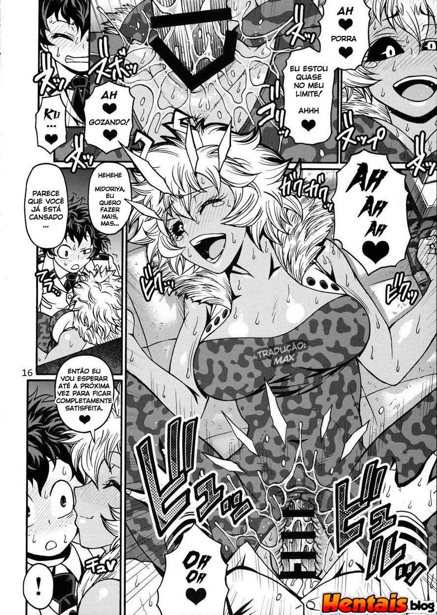 Boku no Hero Porno: Meninas Poppin - O Segredo do Sexo na Escola UA em Hentai HQ