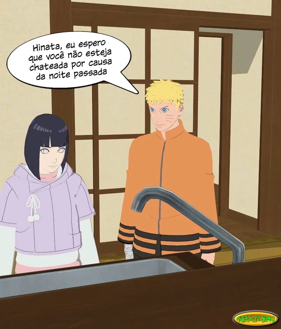 Boruto Enraba a Mamãe Hinata: Hentai HQ Brasileiro