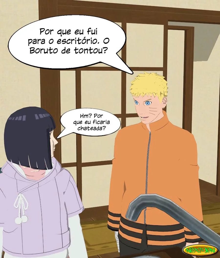 Boruto Enraba a Mamãe Hinata: Hentai HQ Brasileiro