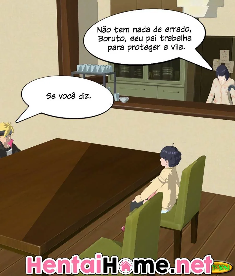 Boruto Enraba a Mamãe Hinata: Hentai HQ Brasileiro