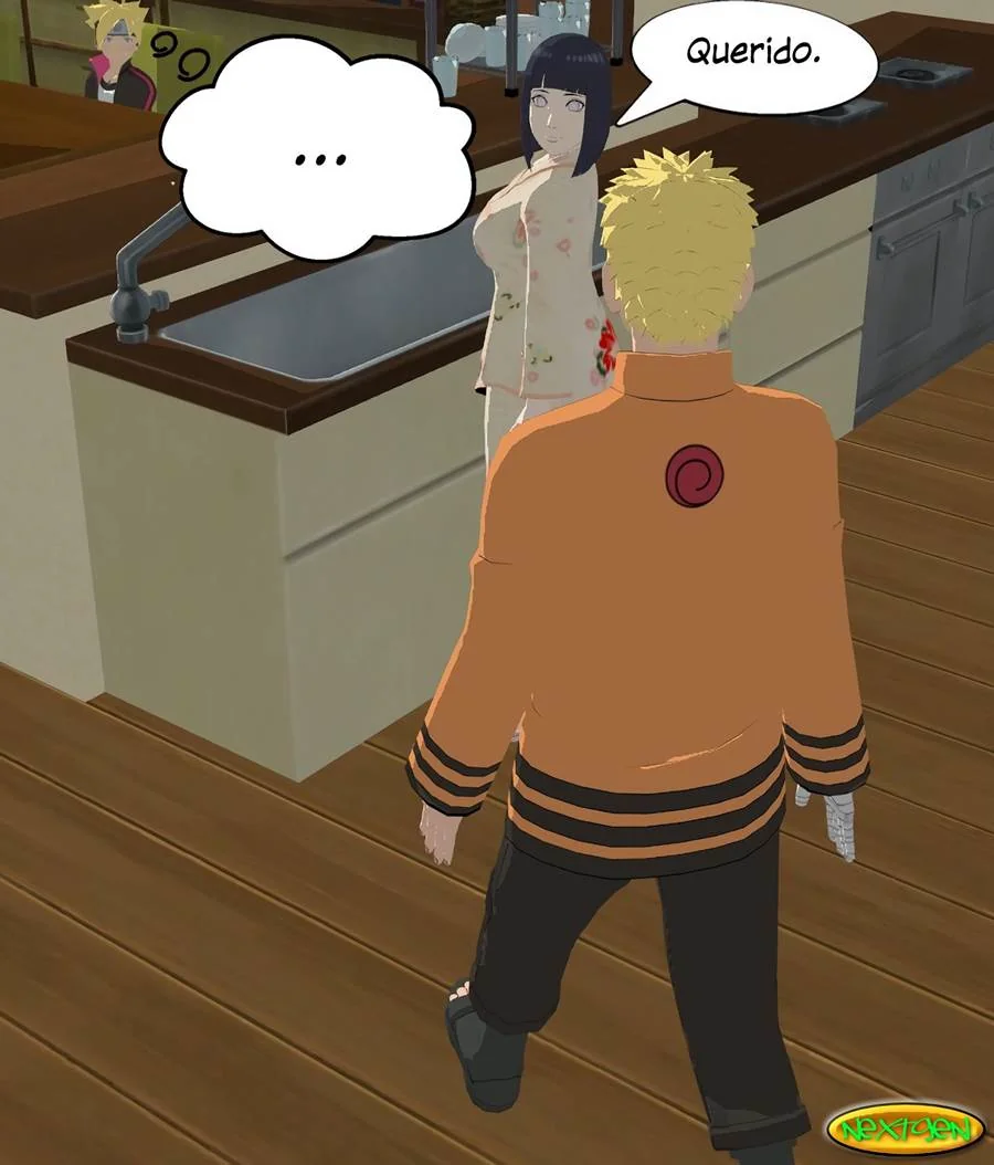 Boruto Enraba a Mamãe Hinata: Hentai HQ Brasileiro