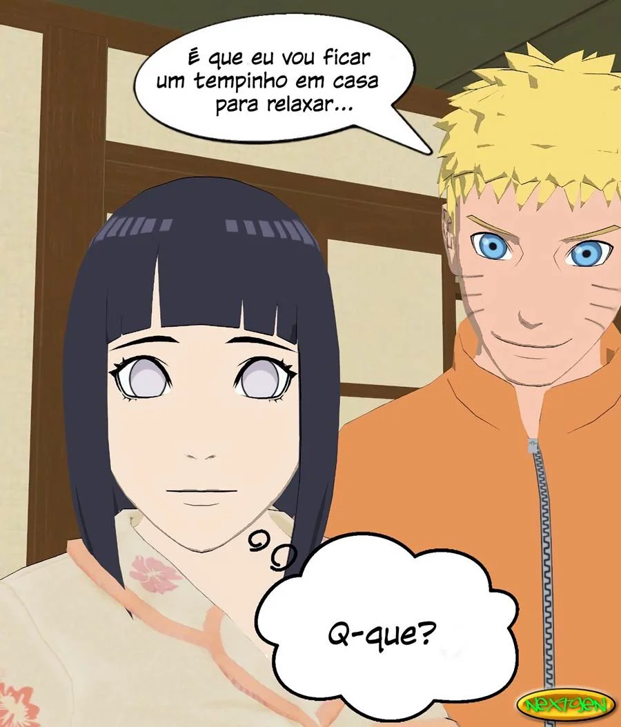 Boruto Enraba a Mamãe Hinata: Hentai HQ Brasileiro