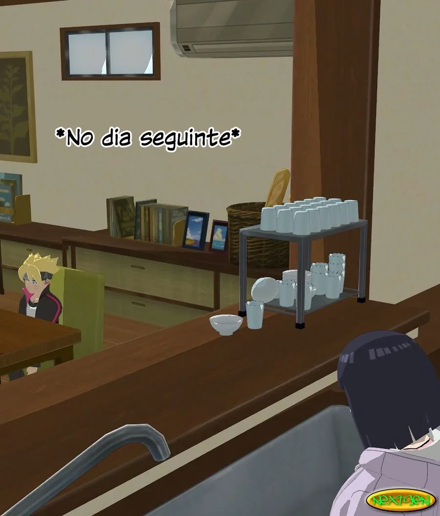 Boruto Enraba a Mamãe Hinata: Hentai HQ Brasileiro