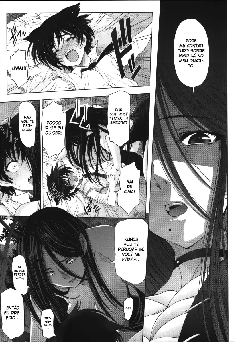 Bruxa Tarada: Ensinando a Piroca - Hentai HQ Brasileiro