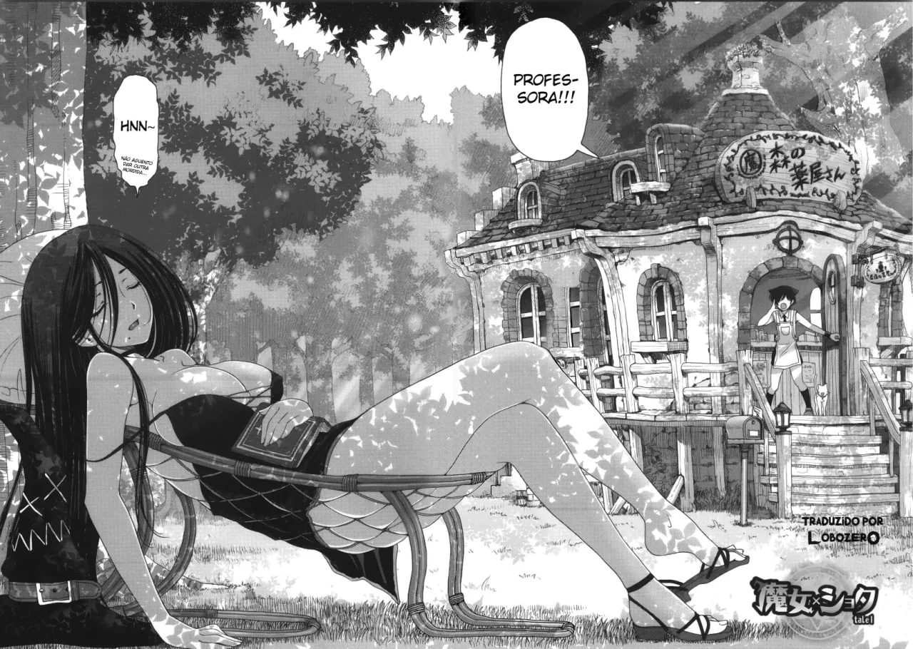 Bruxa Tarada: Ensinando a Piroca - Hentai HQ Brasileiro