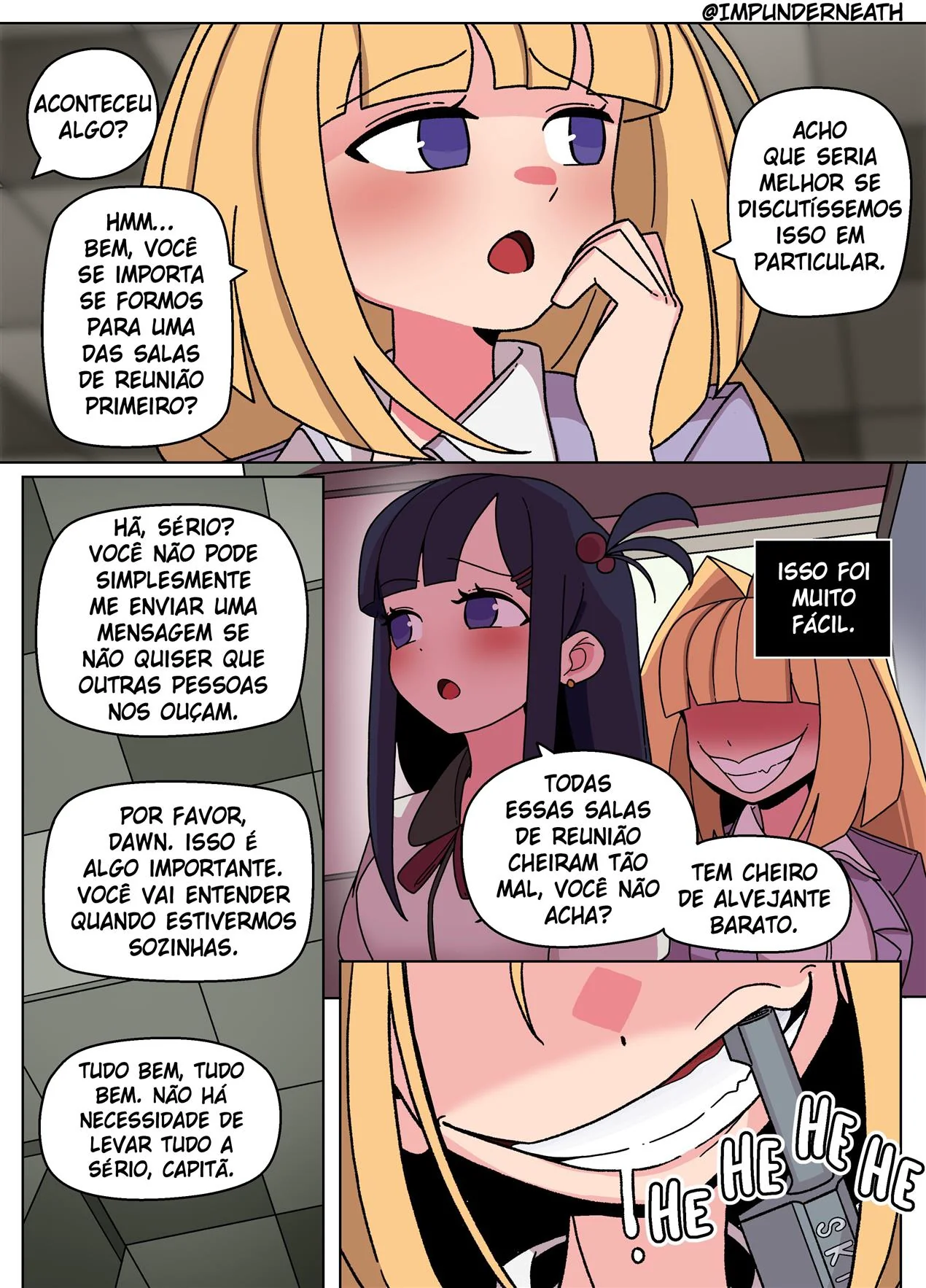 Bullying e Sacanagem na Casa do Henry: Ellie Skinsuit Vl.3 em HQ Brasileiro