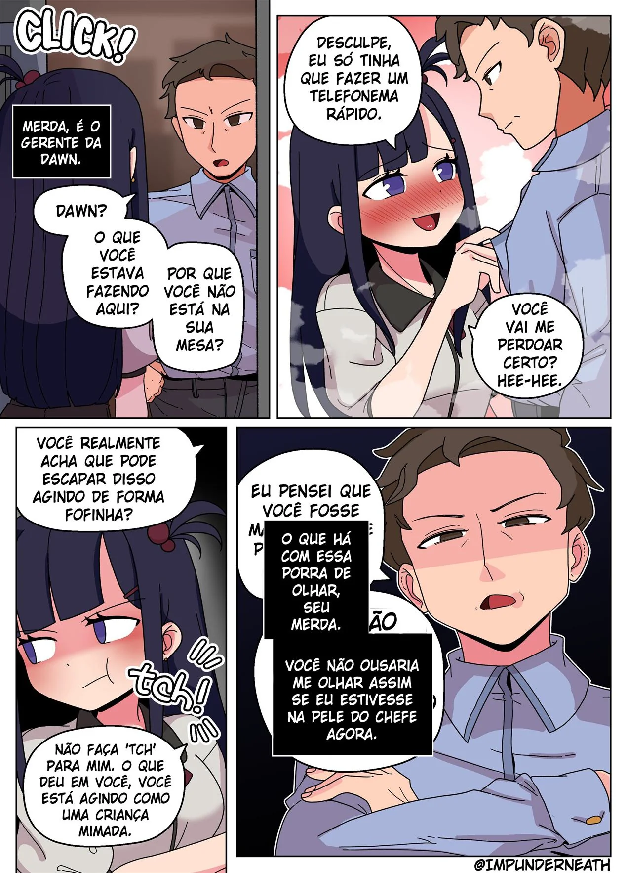 Bullying e Sacanagem na Casa do Henry: Ellie Skinsuit Vl.3 em HQ Brasileiro