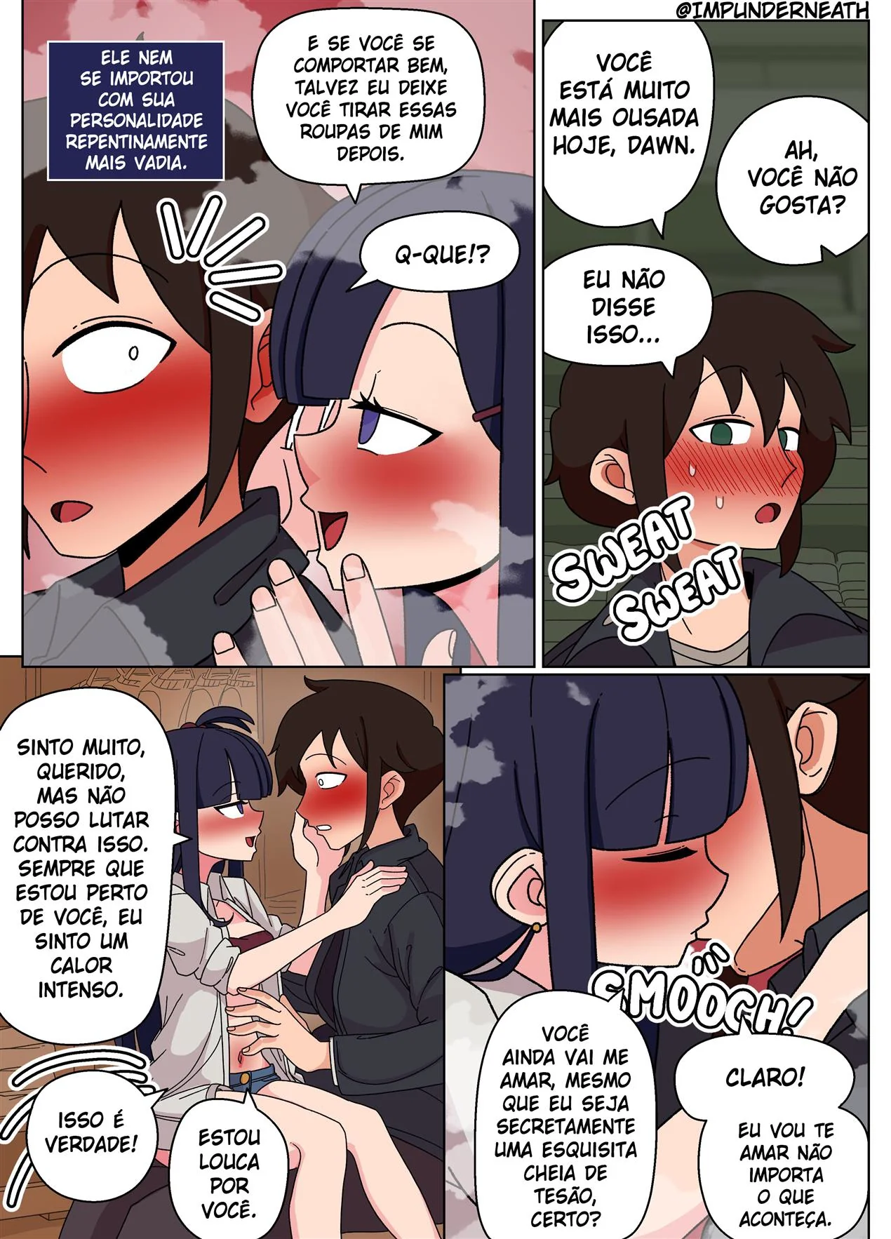 Bullying e Sacanagem na Casa do Henry: Ellie Skinsuit Vl.3 em HQ Brasileiro