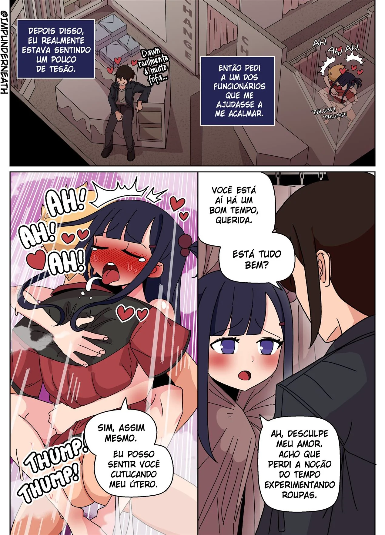 Bullying e Sacanagem na Casa do Henry: Ellie Skinsuit Vl.3 em HQ Brasileiro