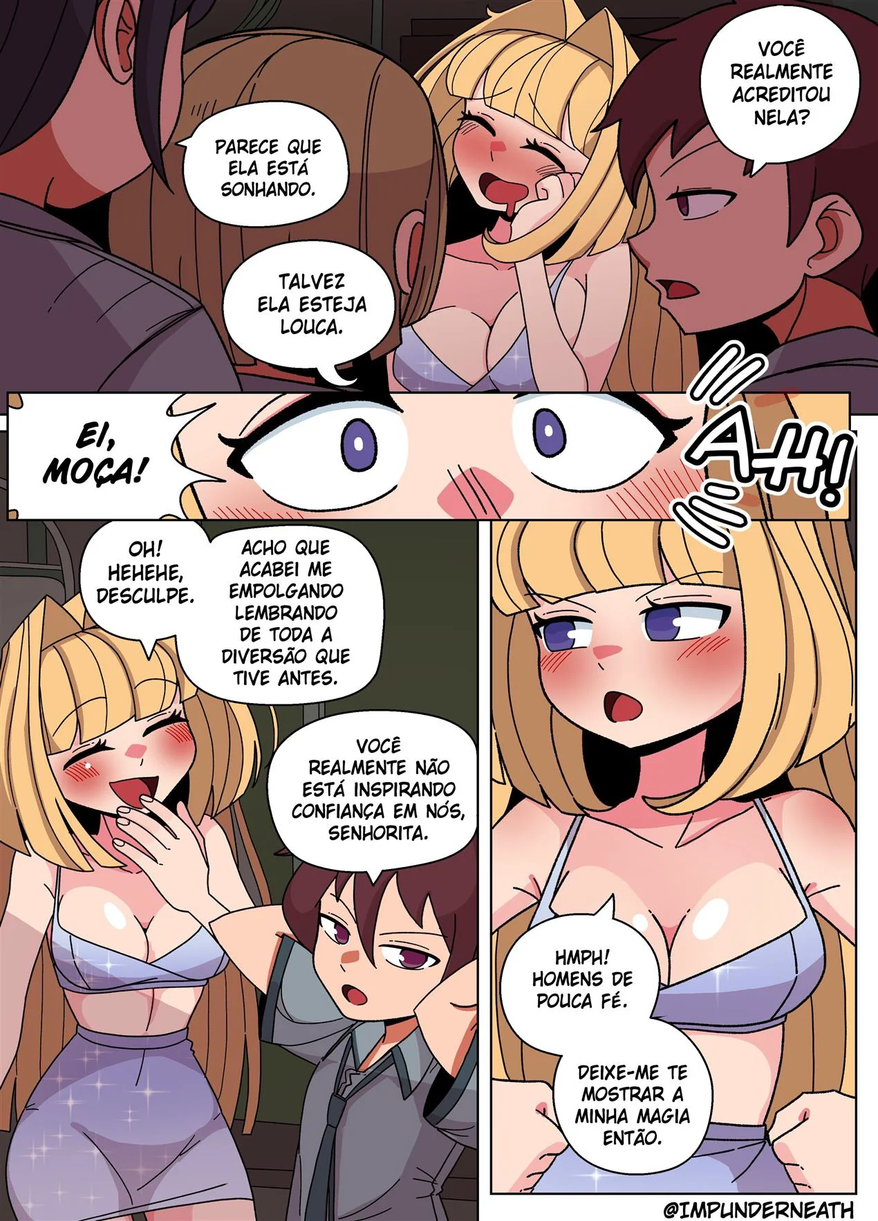 Bullying e Sacanagem na Casa do Henry: Ellie Skinsuit Vl.3 em HQ Brasileiro