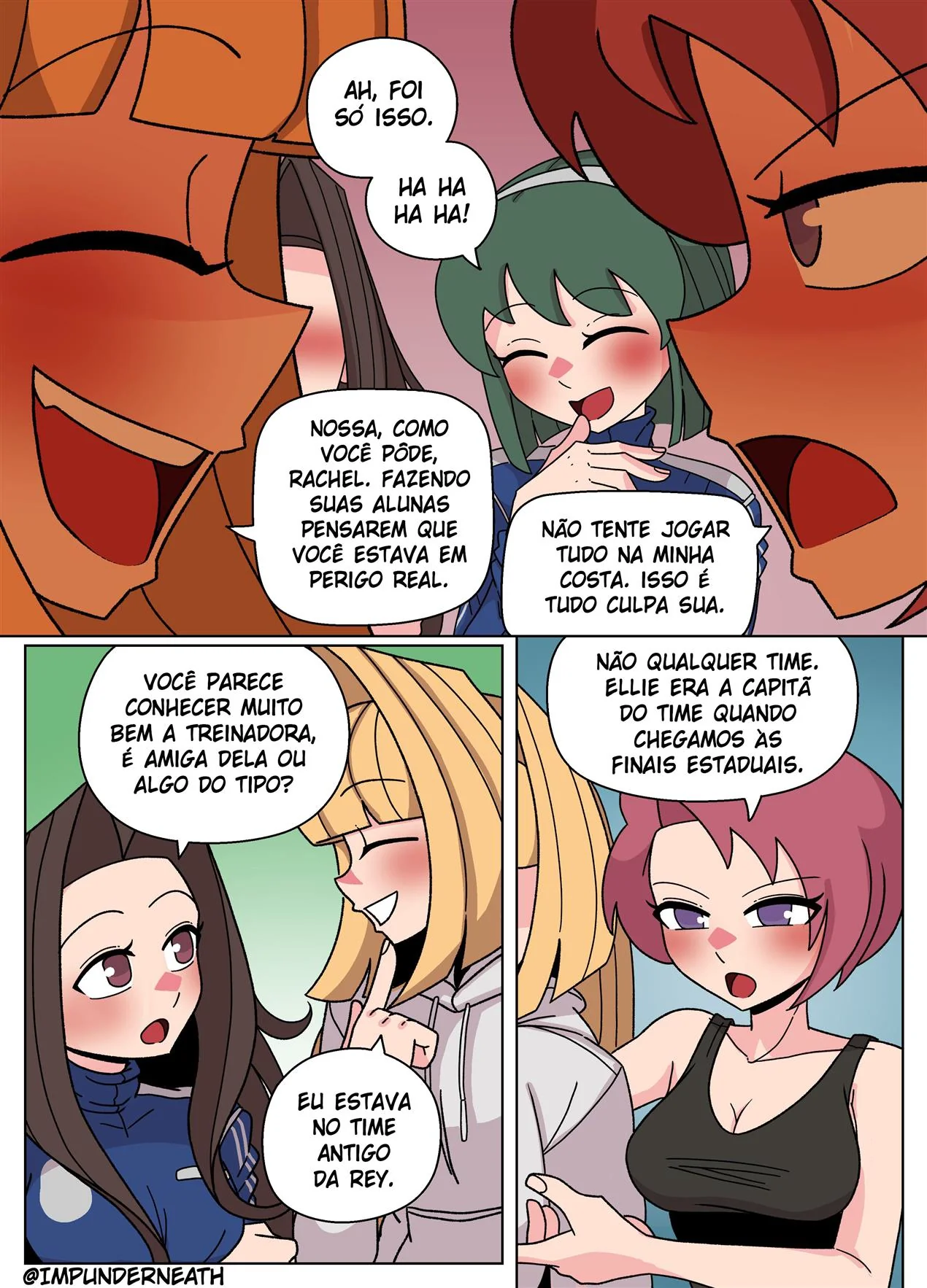 Bullying e Sacanagem na Casa do Henry: Ellie Skinsuit Vl.3 em HQ Brasileiro