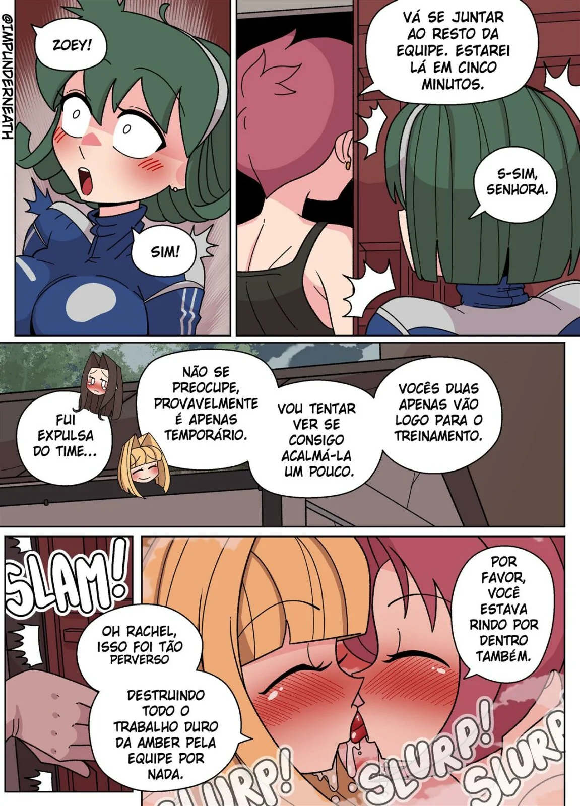 Bullying e Sacanagem na Casa do Henry: Ellie Skinsuit Vl.3 em HQ Brasileiro