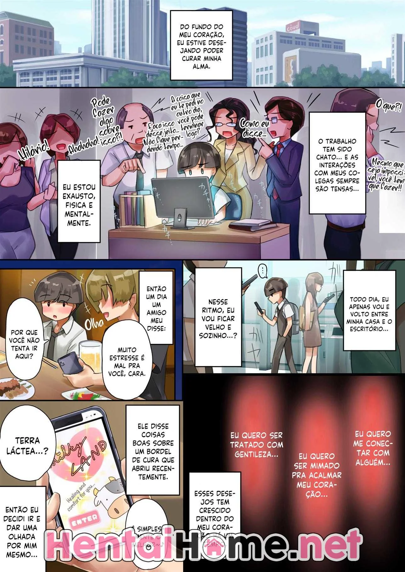 Cabaré das Peitudas: Safada dos Peitos Grandes Querendo Rola em HQ Brasileiro