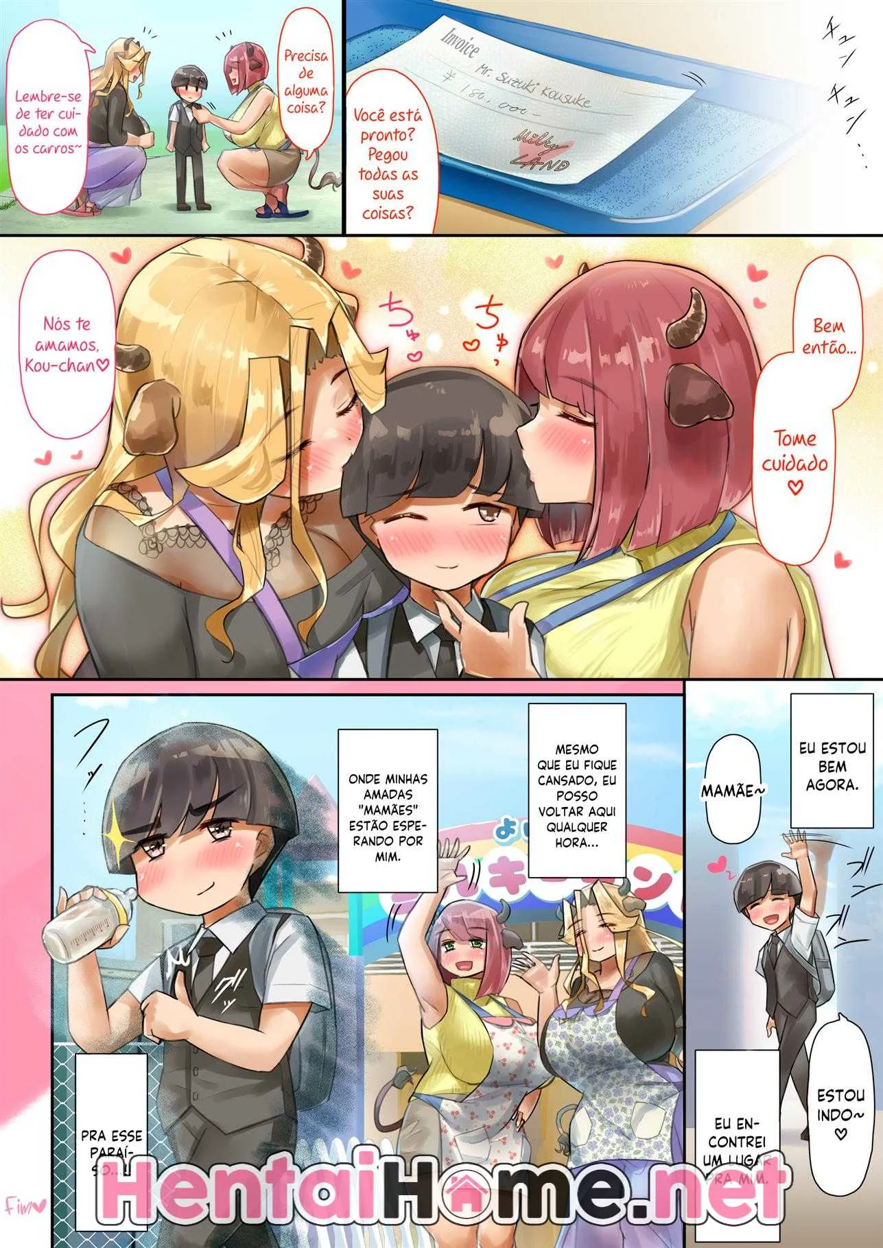 Cabaré das Peitudas: Safada dos Peitos Grandes Querendo Rola em HQ Brasileiro