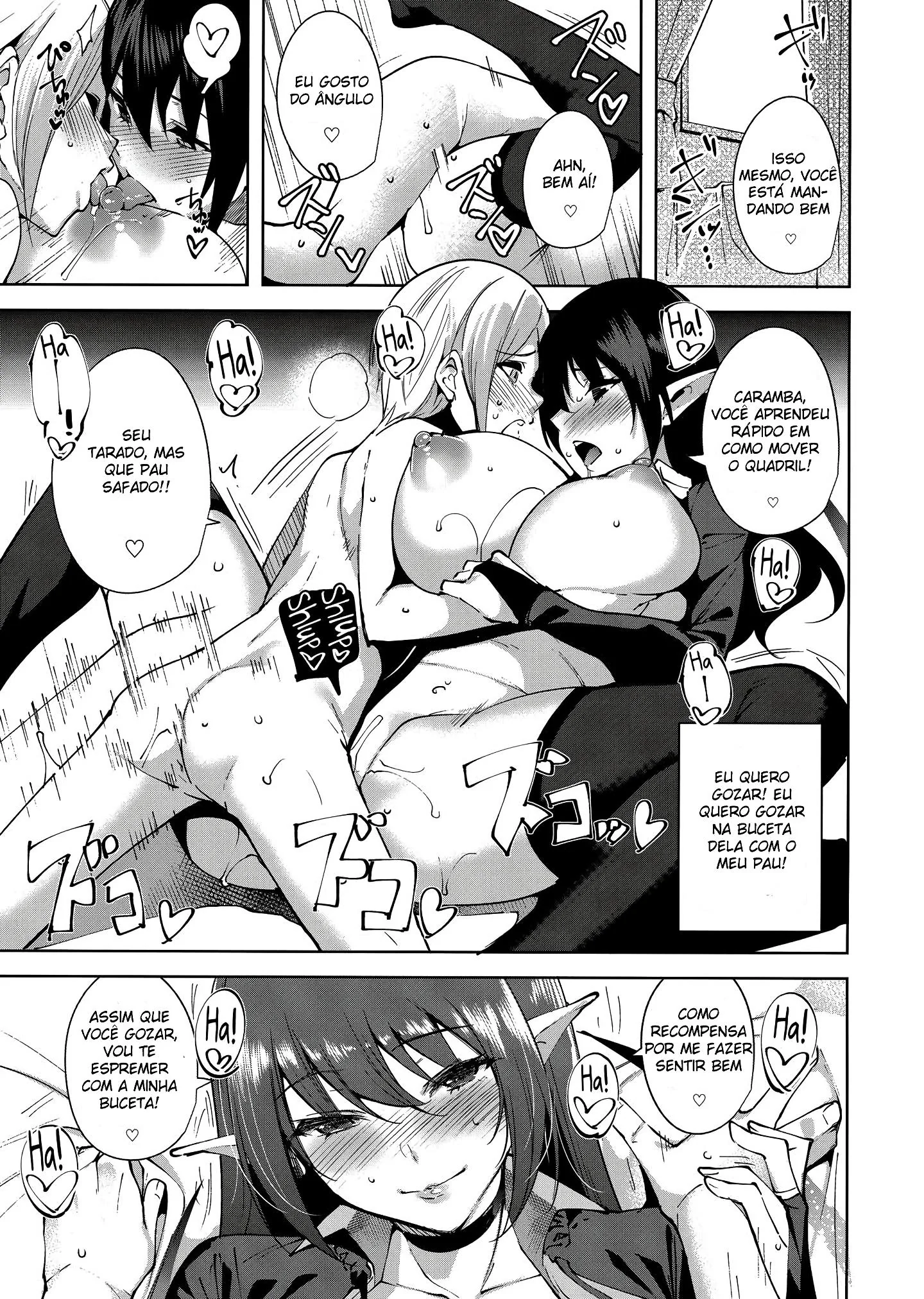 Carmilla e seu amado se entregam ao prazer nas fontes termais – Sexo quente no HQ Brasileiro