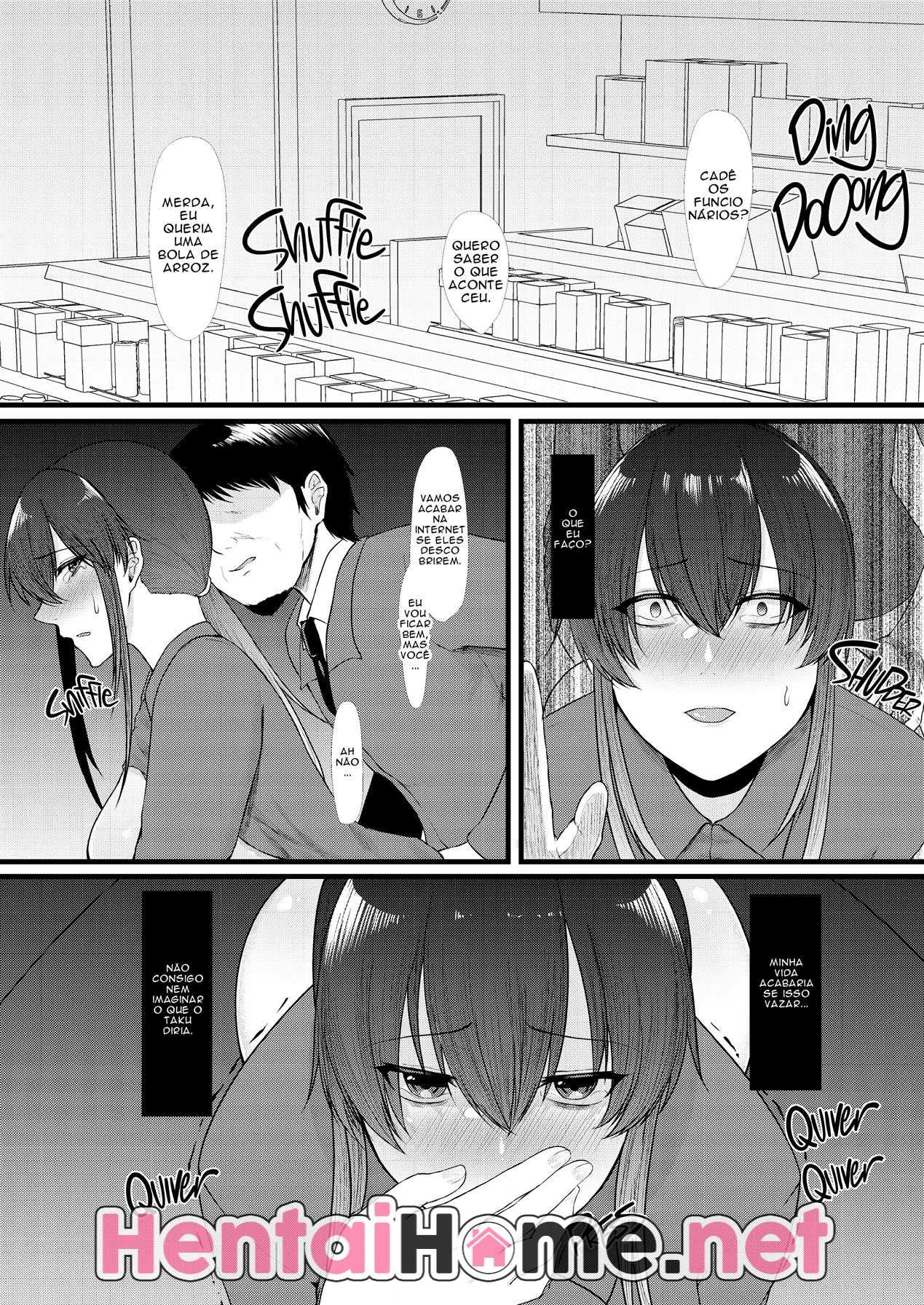 Chefe Tarado Metendo na Piranha da Buceta Gulosa - Hentai HQ Brasileiro