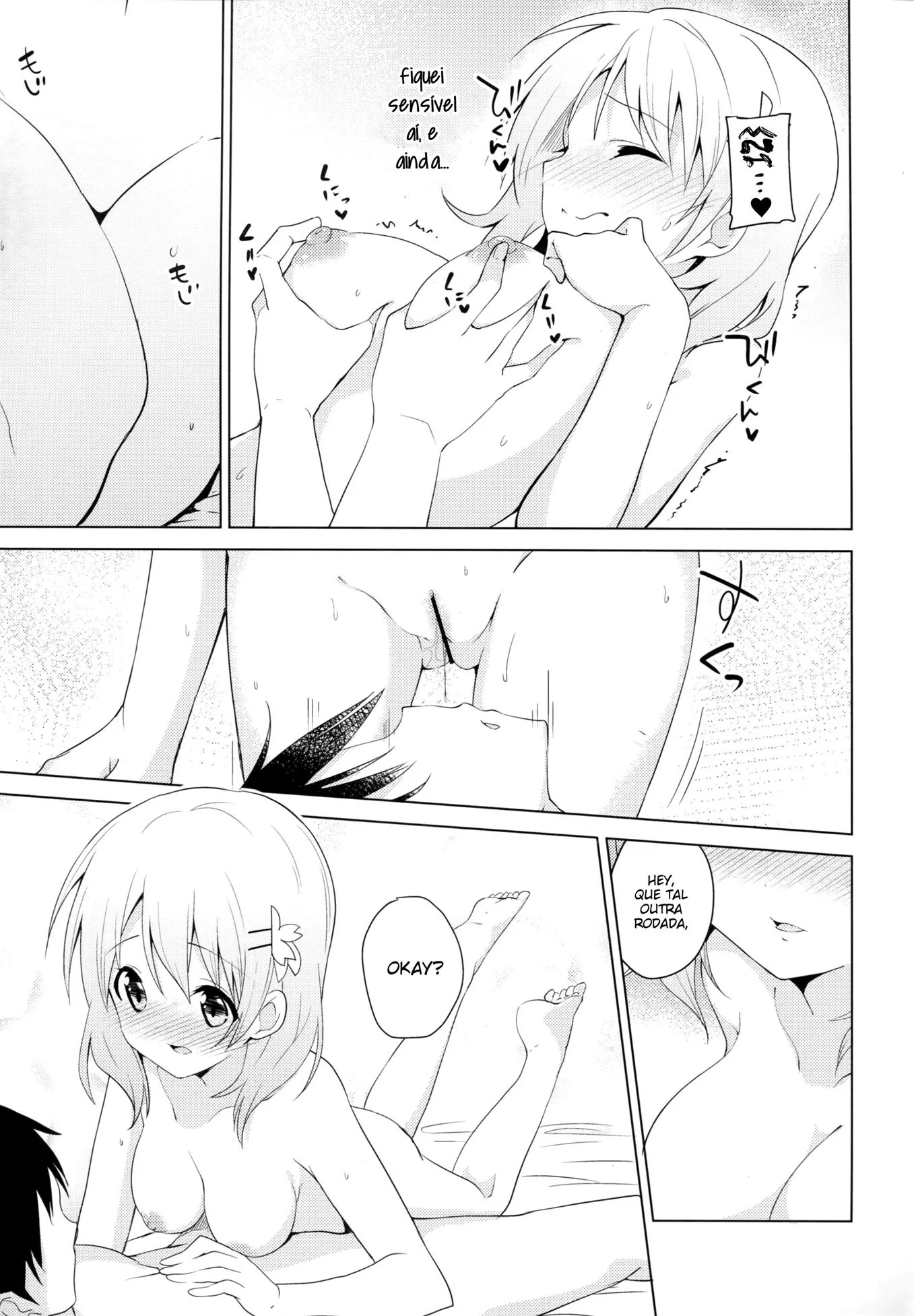 Chuva de Tesão: O Namorado não Resistiu à Buceta Molhada da Piranha da Cocoa em Hentai HQ Brasileiro