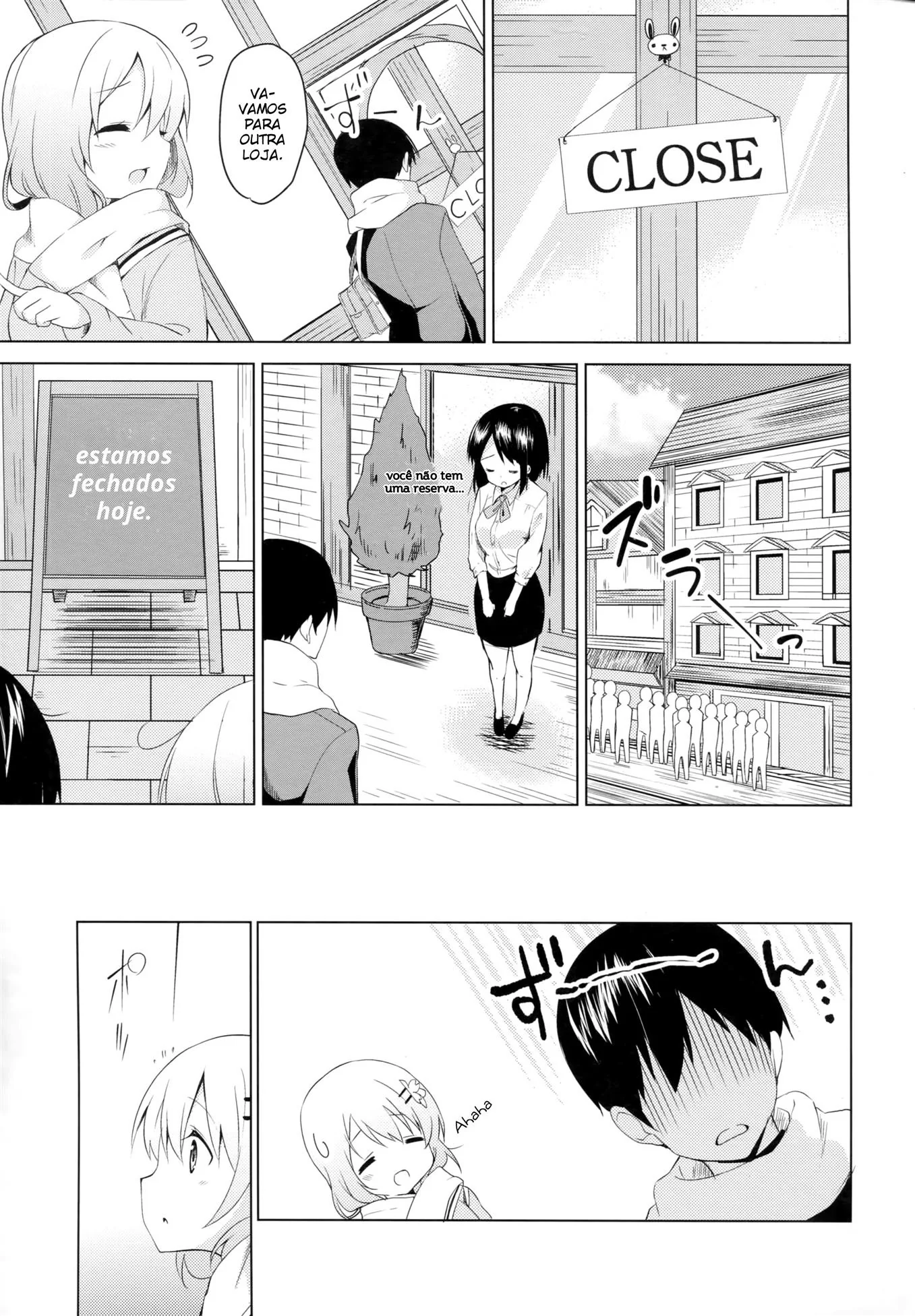 Chuva de Tesão: O Namorado não Resistiu à Buceta Molhada da Piranha da Cocoa em Hentai HQ Brasileiro