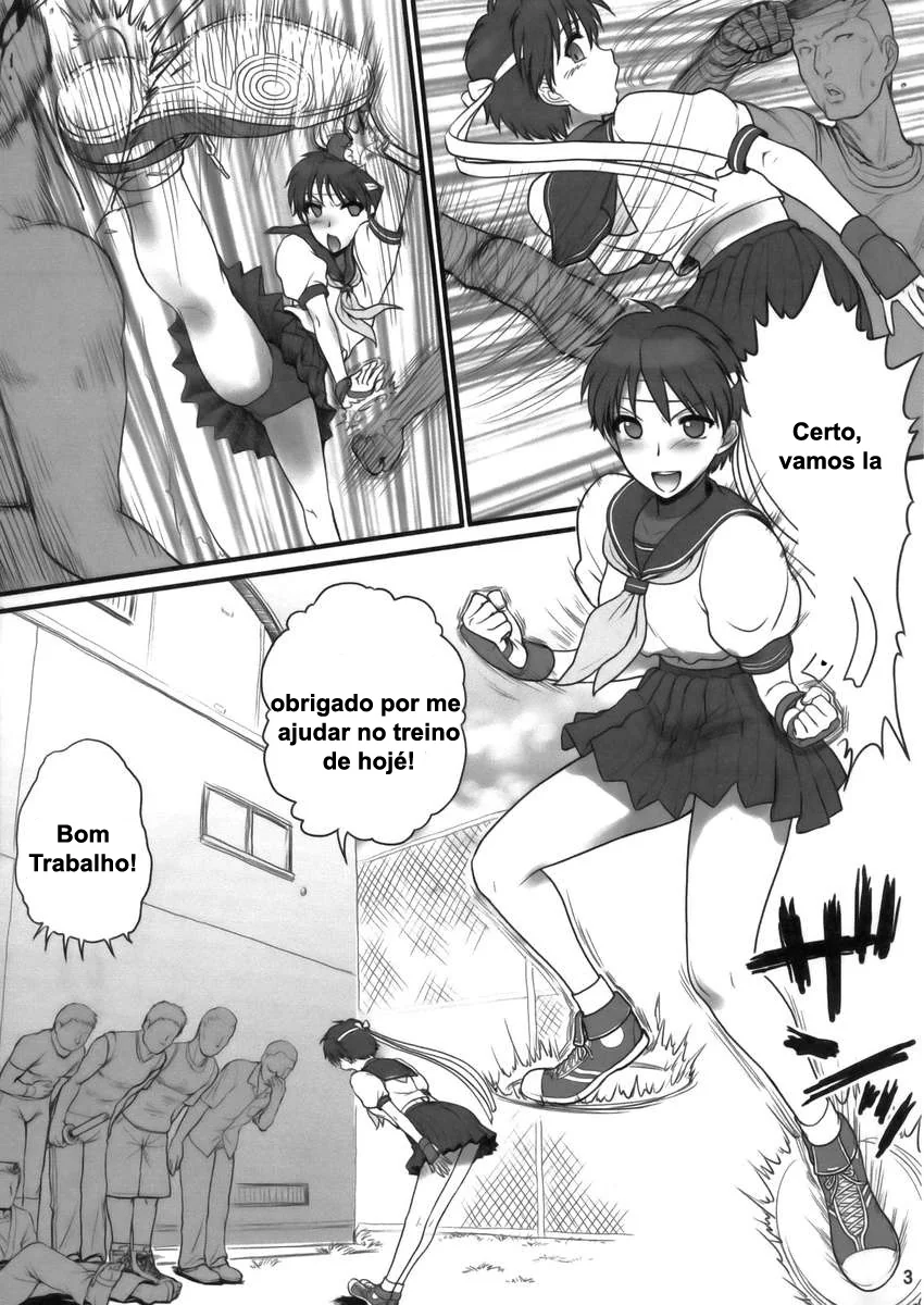 Colegial Piranha Dando Cu e Buceta para Professores em HQ Brasileiro de Hentai