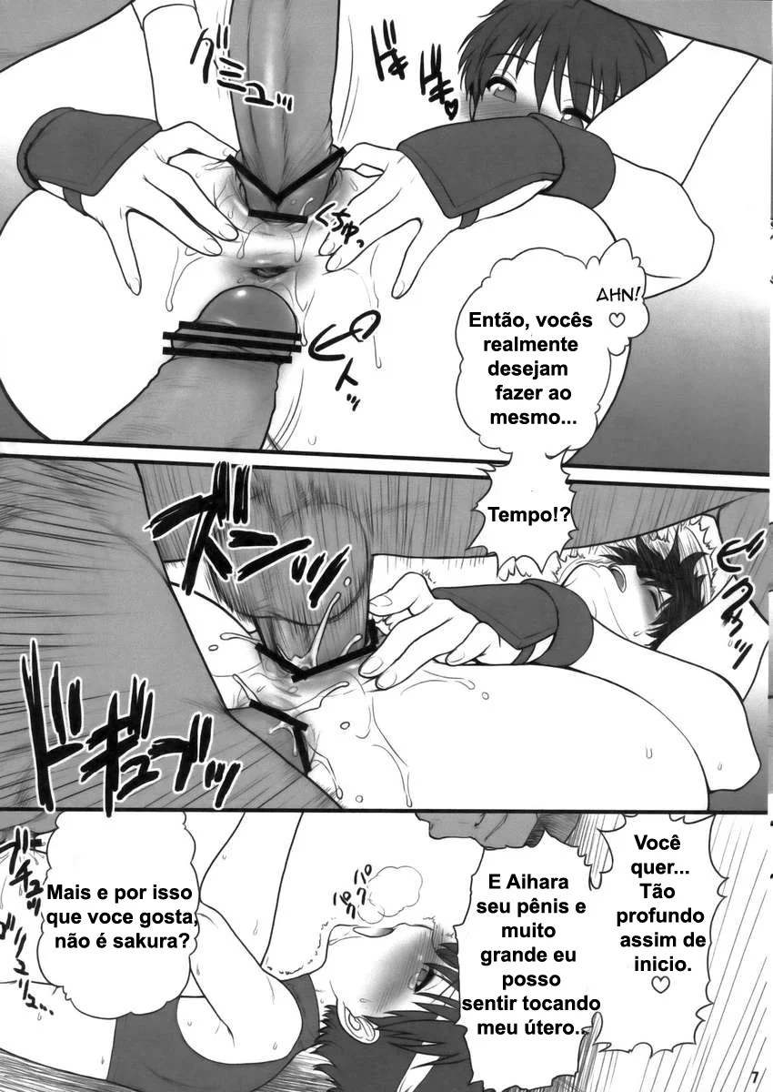 Colegial Piranha Dando Cu e Buceta para Professores em HQ Brasileiro de Hentai