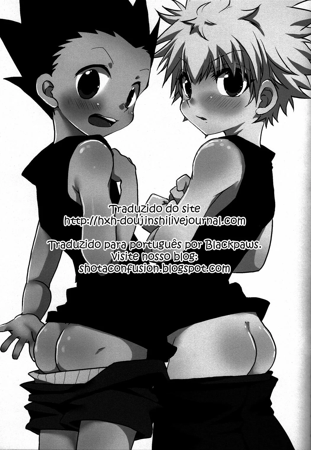 Comparação de Sexo em Hunter x Hunter - Gon Freecss Recebe Uma Massagem Quente de Killua Zoldyck em Hentai HQ Brasileiro!