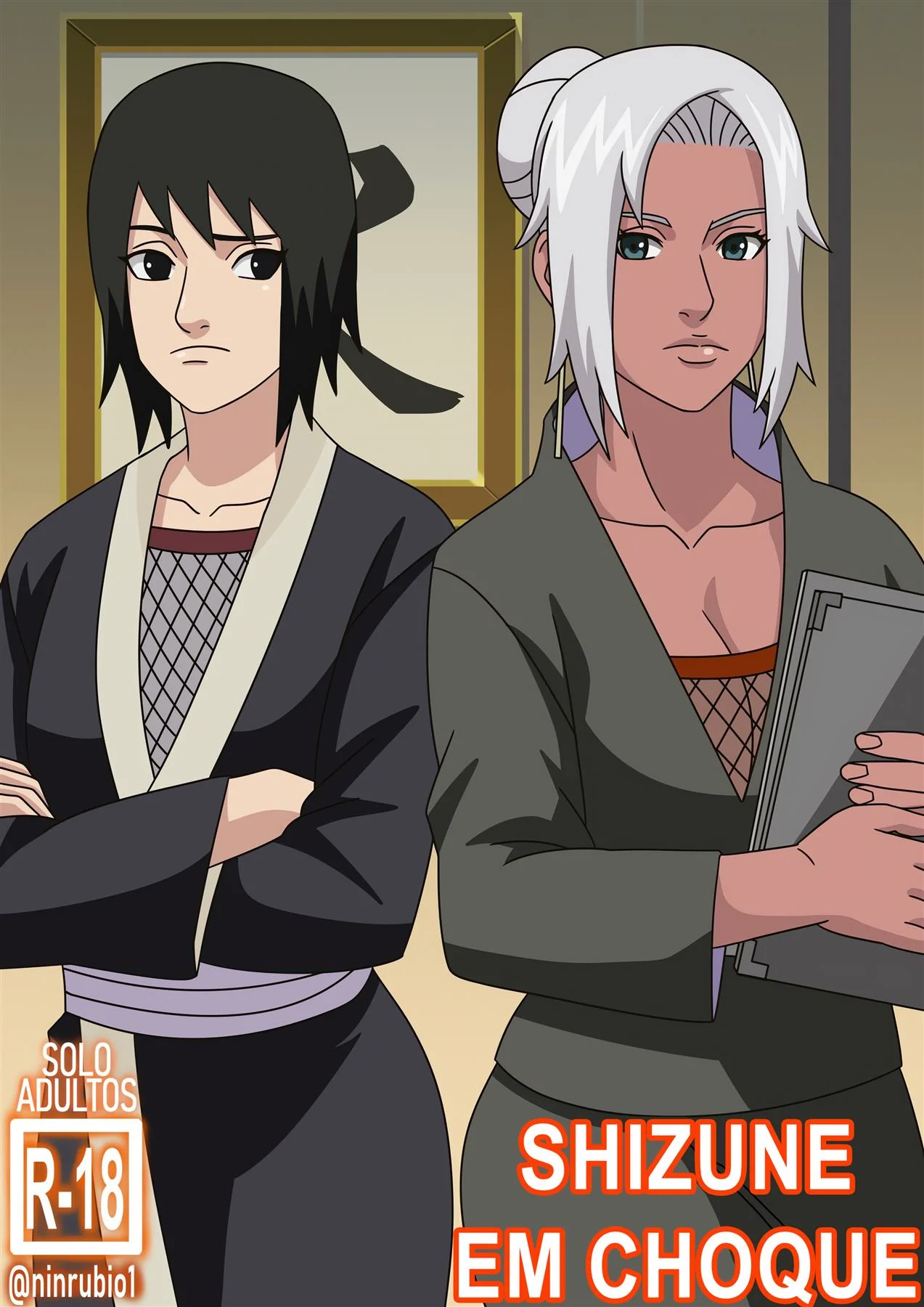 Competição e Putaria: Tsunade e Naruto Porno em Hentai HQ Brasileiro