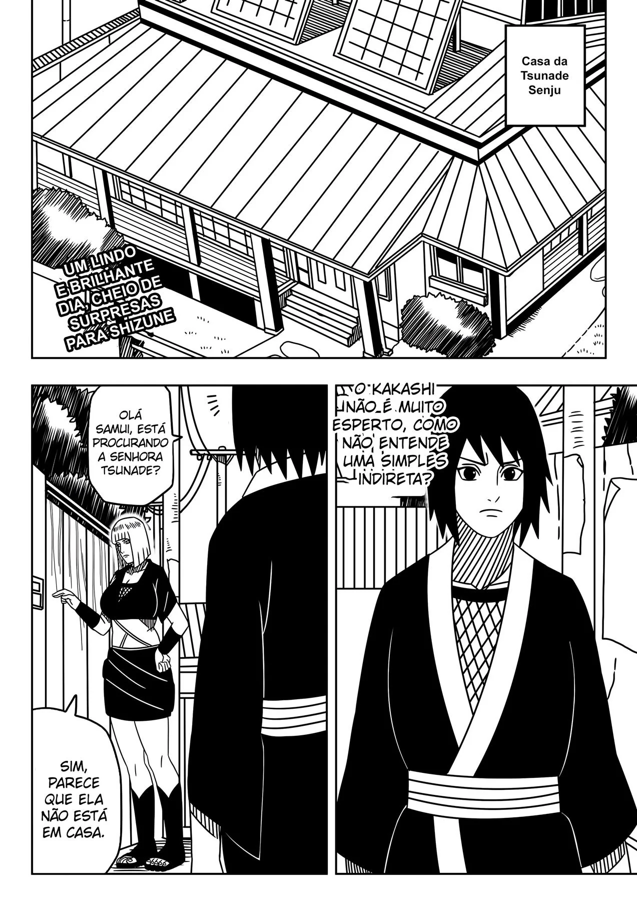 Competição e Putaria: Tsunade e Naruto Porno em Hentai HQ Brasileiro