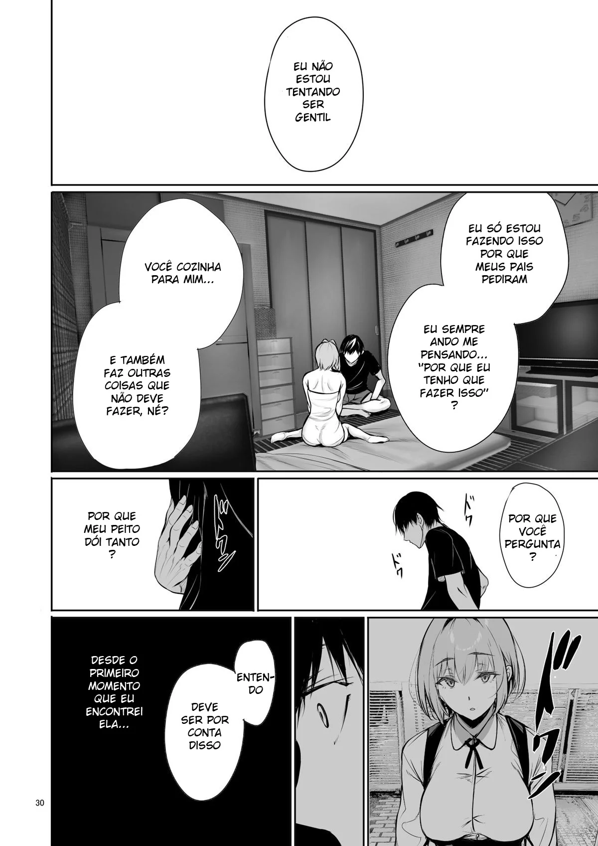 Corno descobre que é o próximo da lista para ser enrabado em Hentai HQ Brasileiro