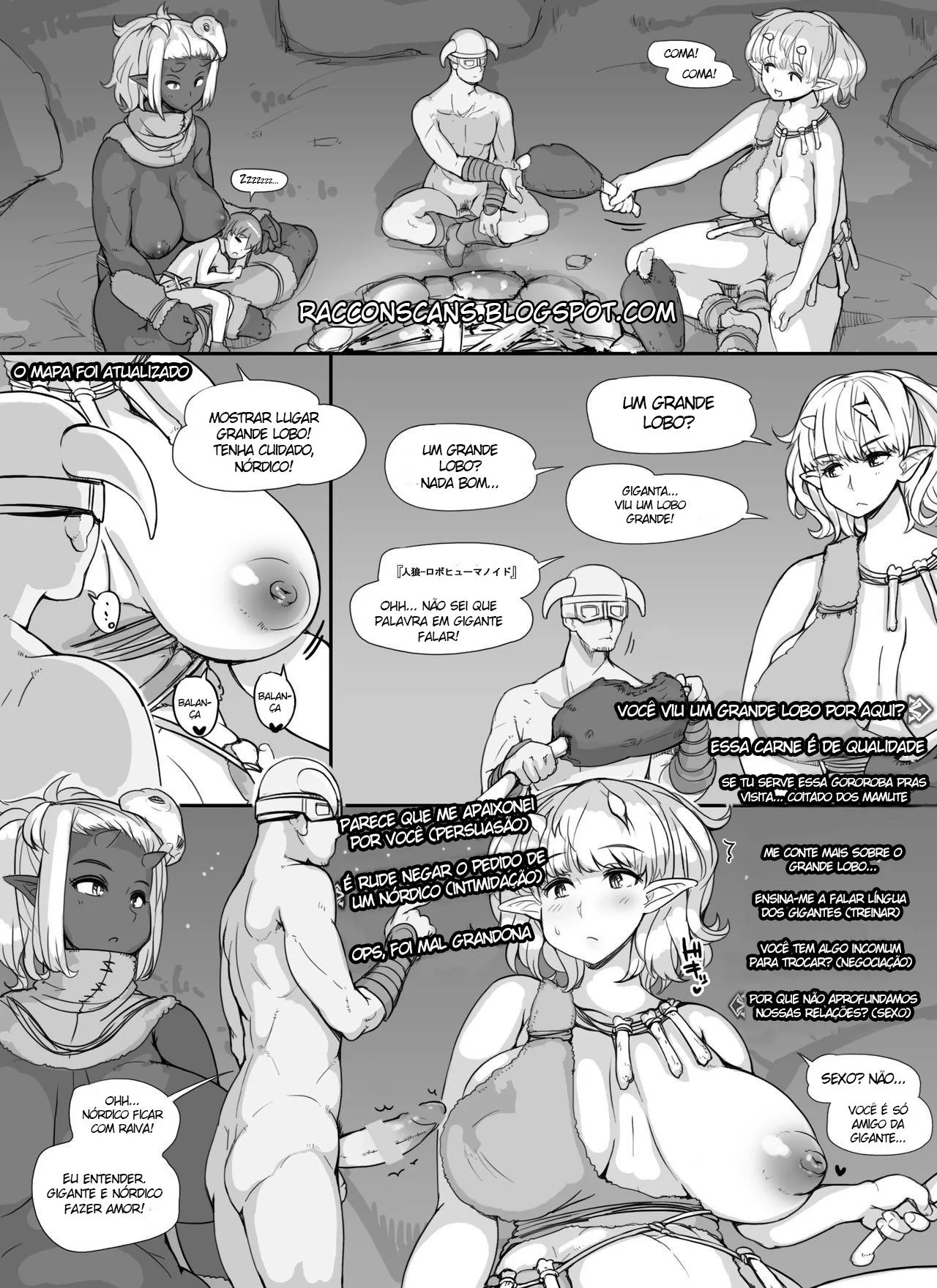 Corno descobre que é o próximo da lista para ser enrabado em Hentai HQ Brasileiro