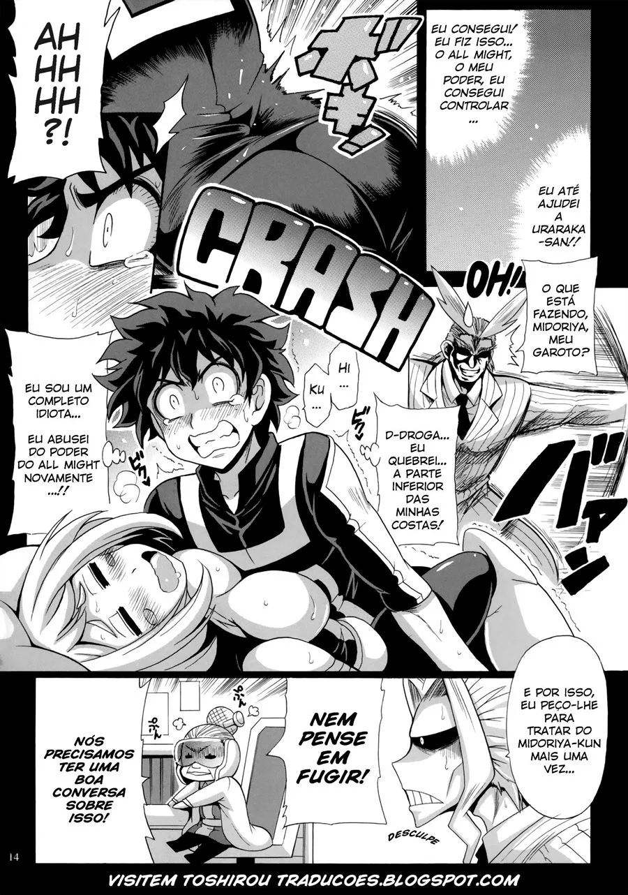 Deku e Uraraka: Trepar para se Aliviar em Hentai HQ