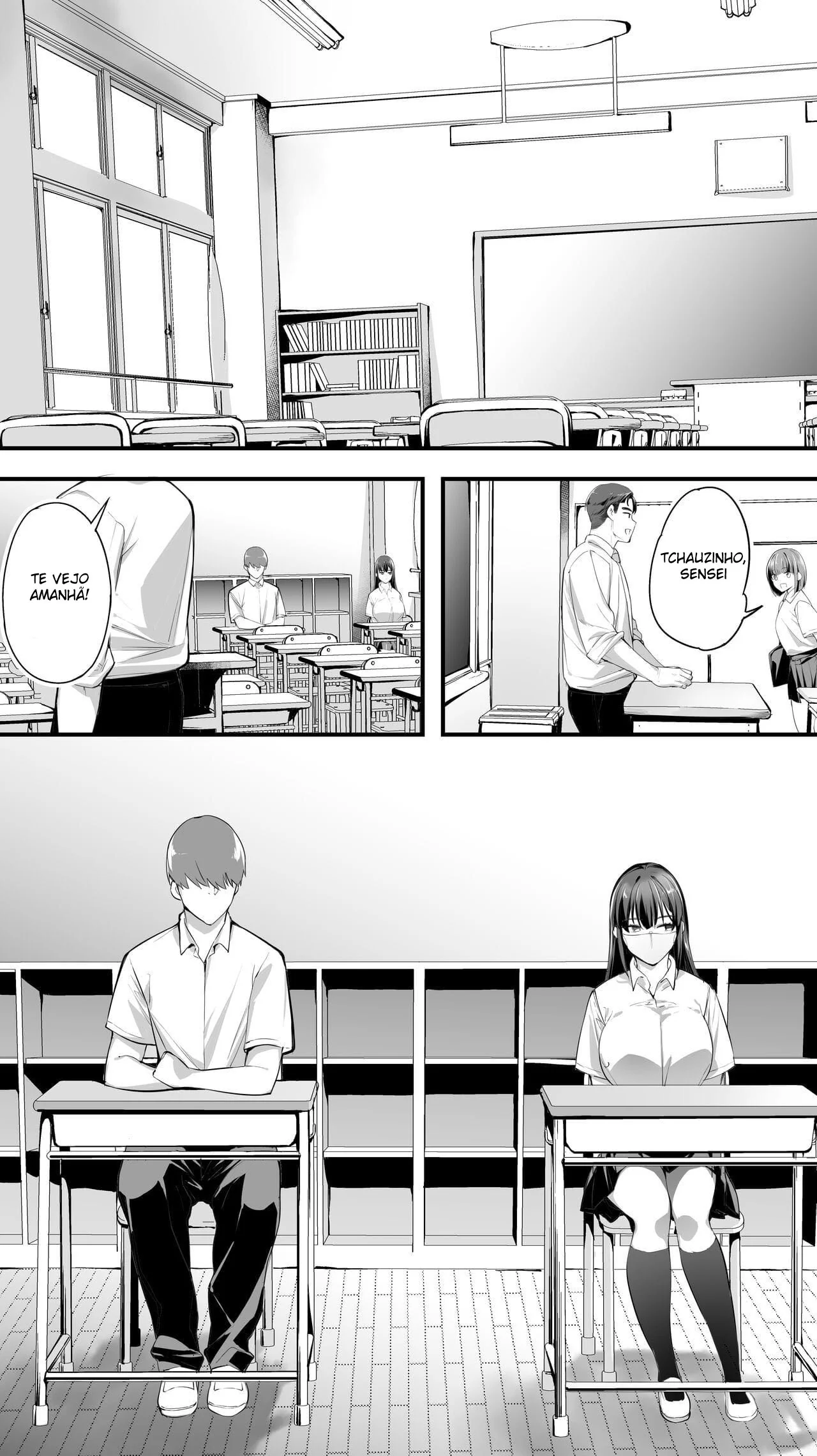 Desafio da Vaca Safada: A Orgia do Senpai com a Piranha da Ako em Hentai HQ Brasileiro