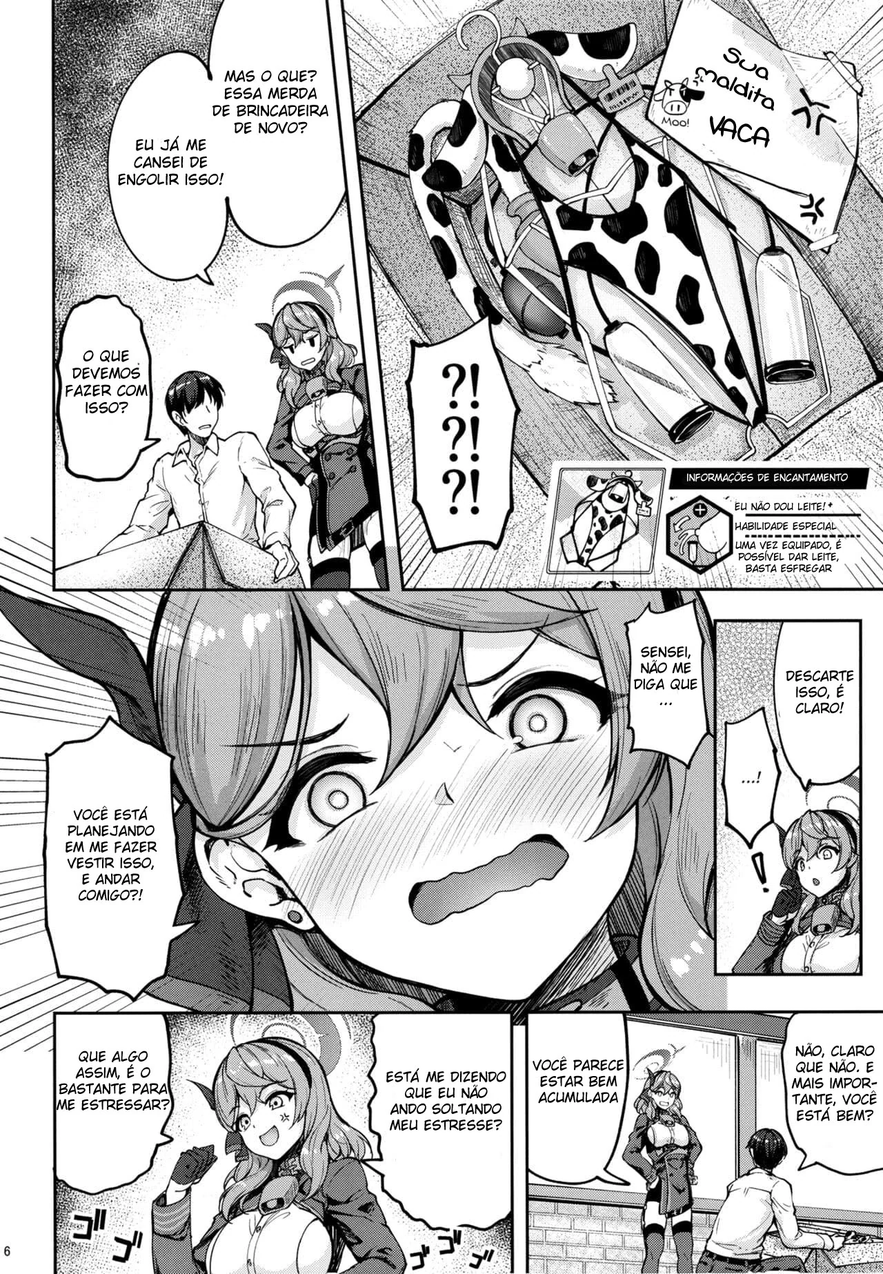 Desafio da Vaca Safada: A Orgia do Senpai com a Piranha da Ako em Hentai HQ Brasileiro