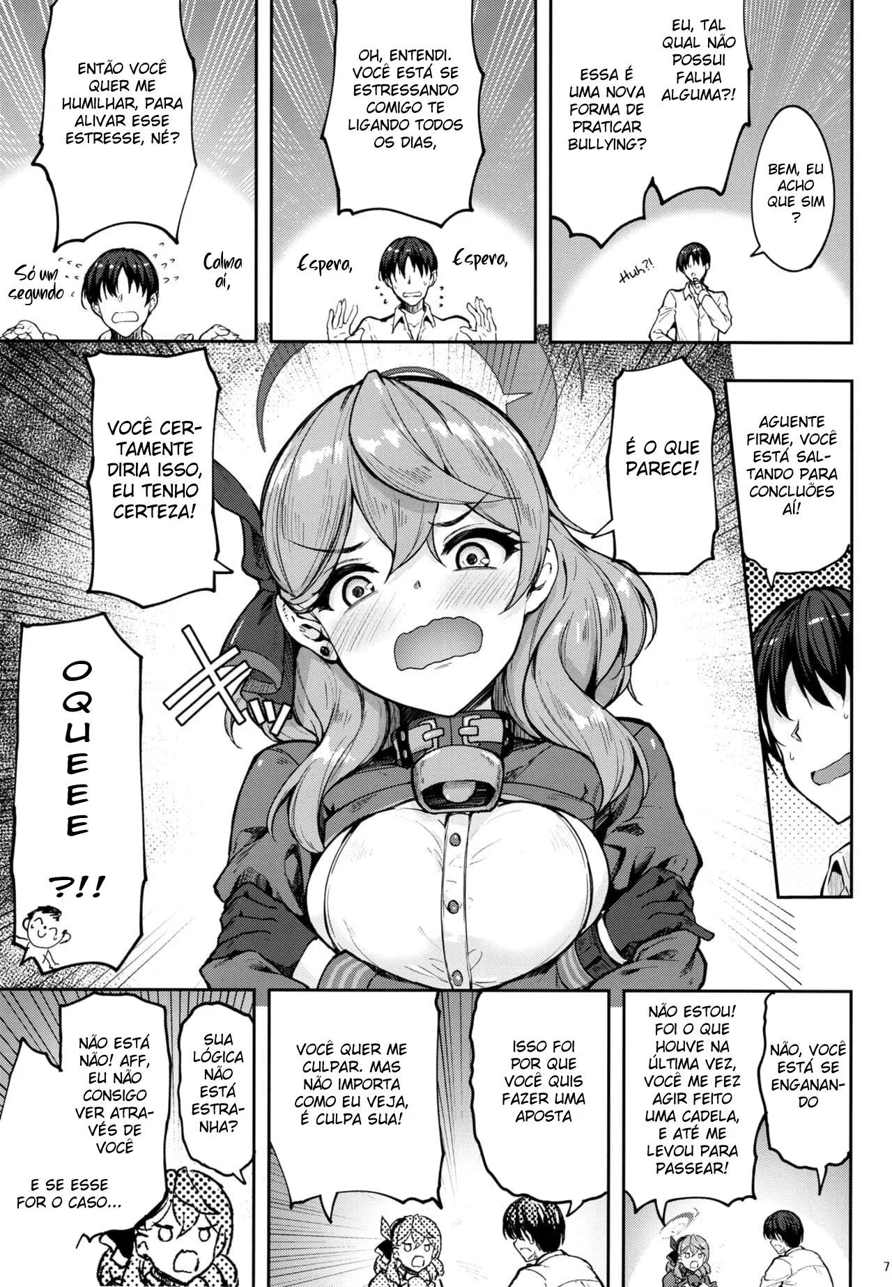 Desafio da Vaca Safada: A Orgia do Senpai com a Piranha da Ako em Hentai HQ Brasileiro