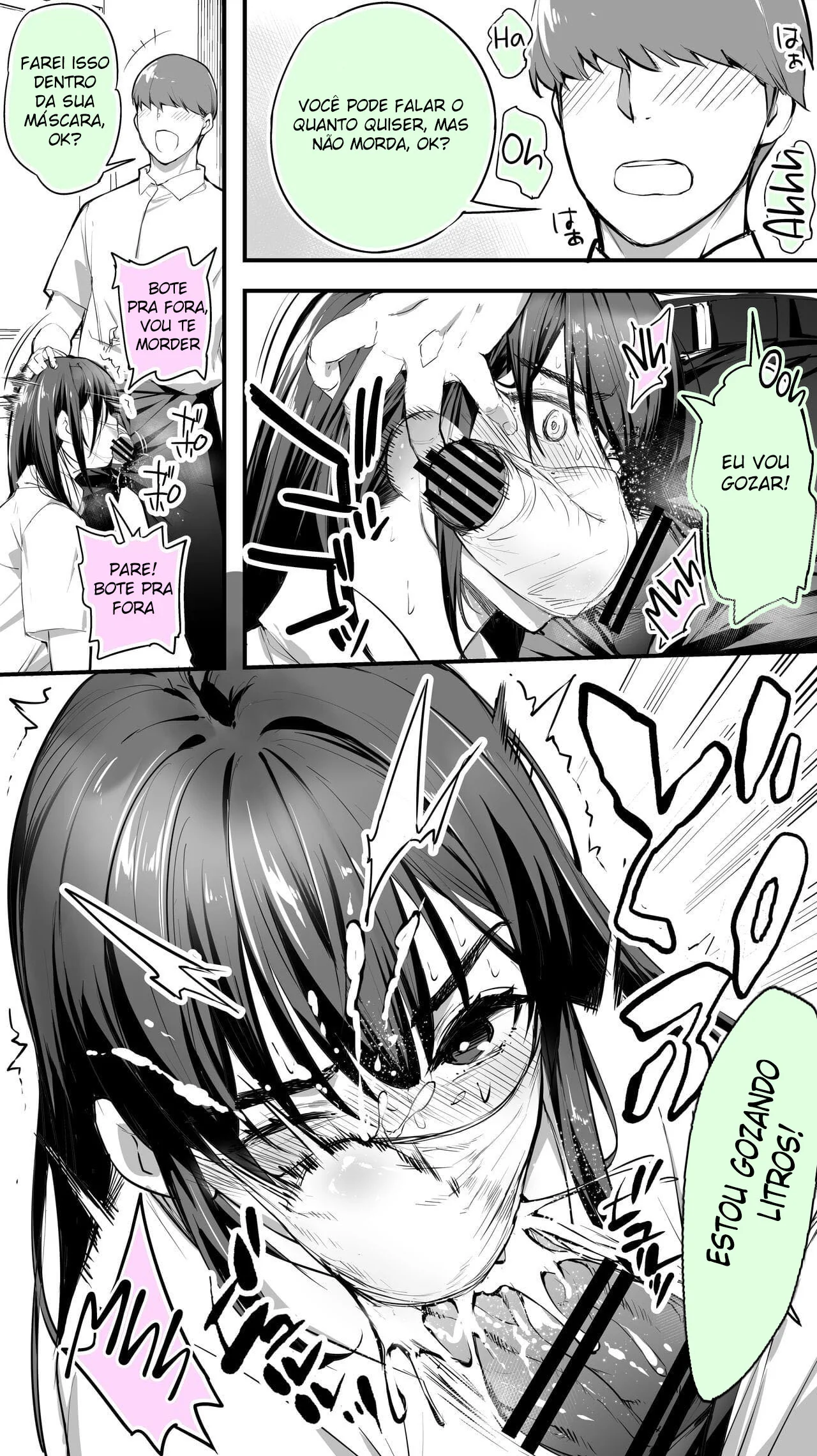 Desafio da Vaca Safada: A Orgia do Senpai com a Piranha da Ako em Hentai HQ Brasileiro